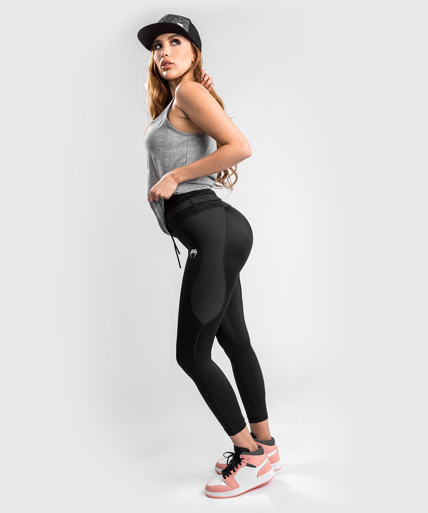 Leggings 7/8 Venum Glow - Pour Femmes - Noir - product-type_Leggings