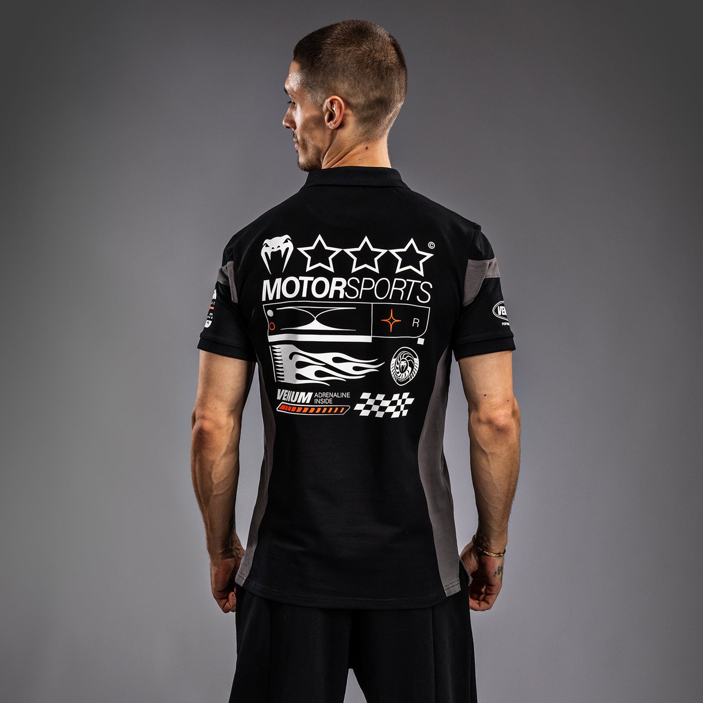 Polo en Coton Venum Motorsport - Noir Profond - product-type_Polos