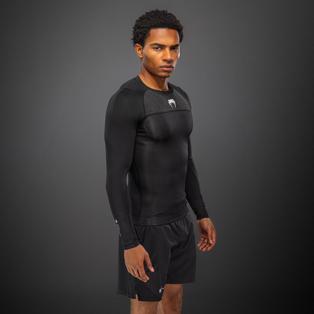Rashguard manches longues Venum G-Fit Scale - Noir
