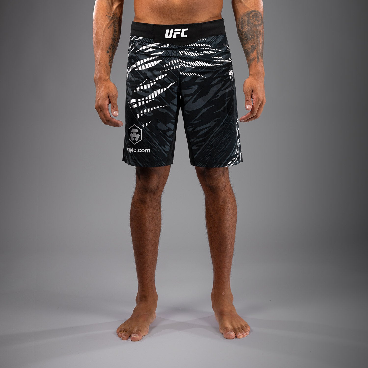 Shorts de Combat pour Hommes UFC Fusion by Venum Authentic Fight Night - Coupe Longue - Noir - product-type_Shorts de MMA