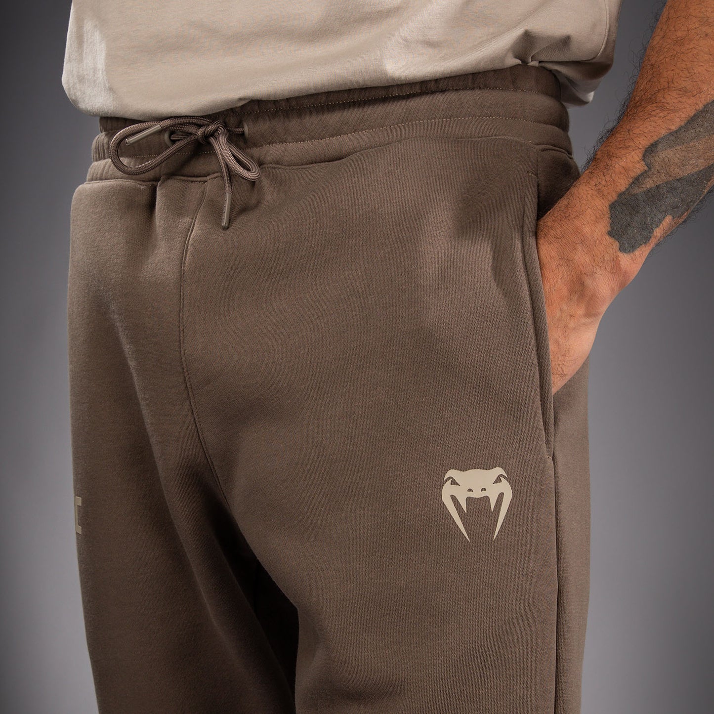 Pantalon en Coton pour Homme Venum UFC Unity by Venum Authentic Fight Week - Marron