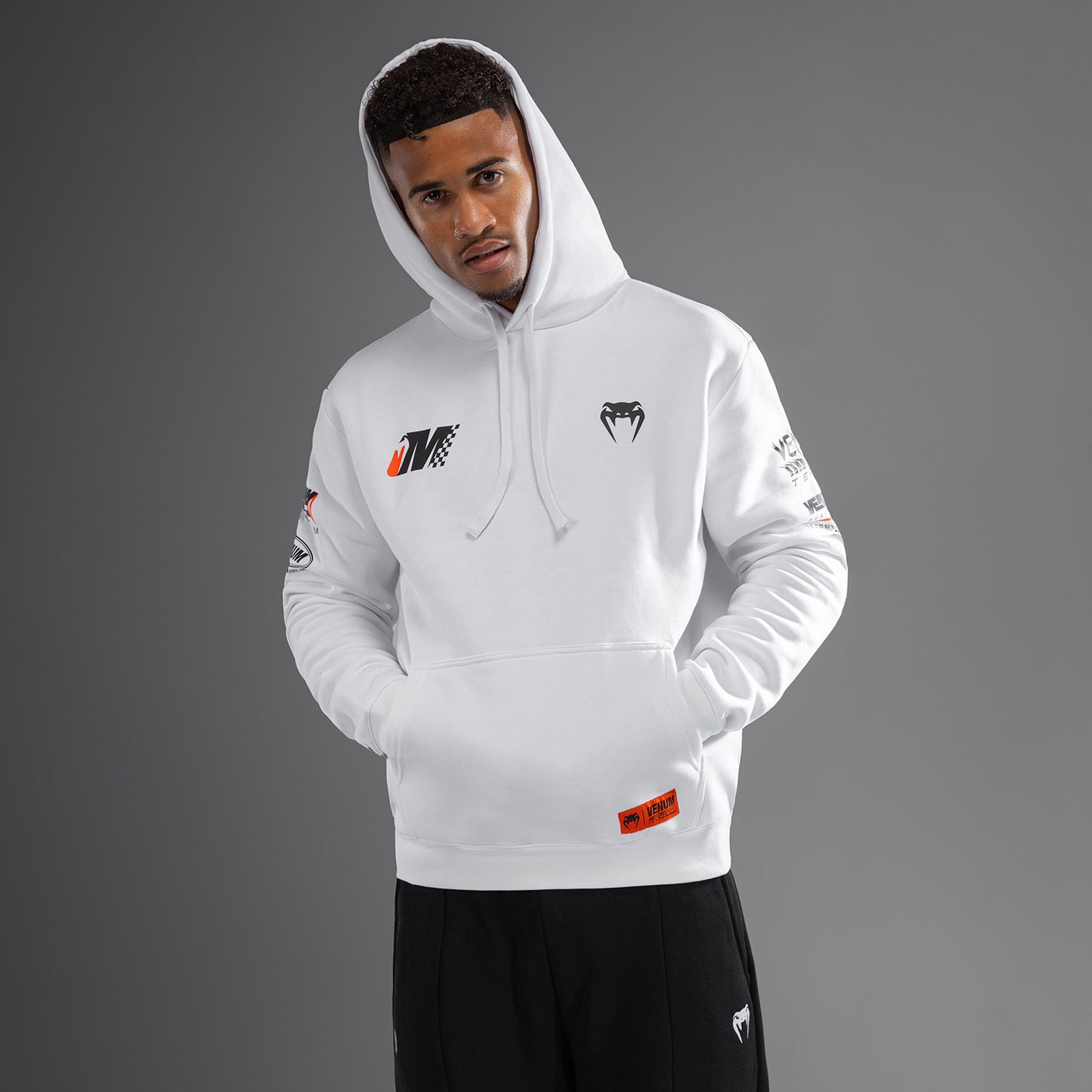 Sweatshirt à Capuche Venum Motorsport - Blanc Neige - product-type_Sweatshirts