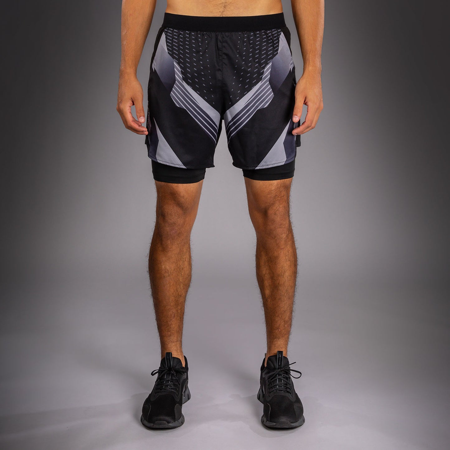 Short d’Entraînement Venum No-Gi 6.0 - Noir/Blanc