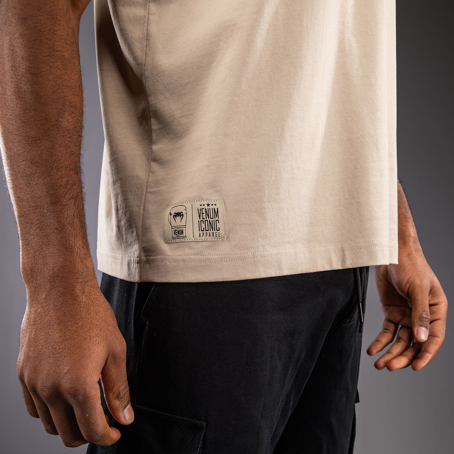 T-shirt en Coton Venum Fight Icon - Beige