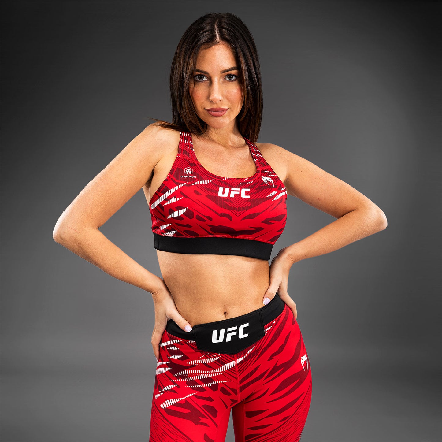 Brassière pour Femmes UFC Fusion by Venum Authentic Fight Night - Rouge - product-type_Brassières de sport