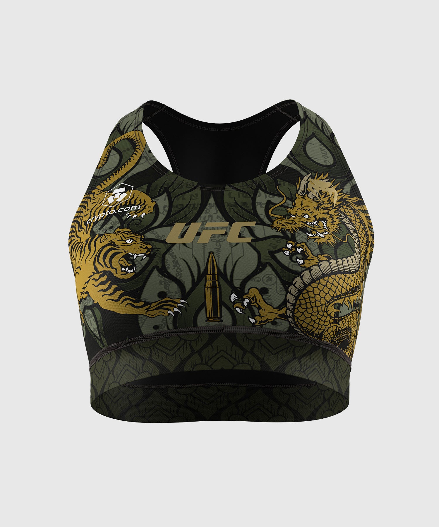 Brassière de Sport pour Femmes UFC Unrivaled by Venum Valentina Shevchenko - Vert - product-type_Brassières de sport