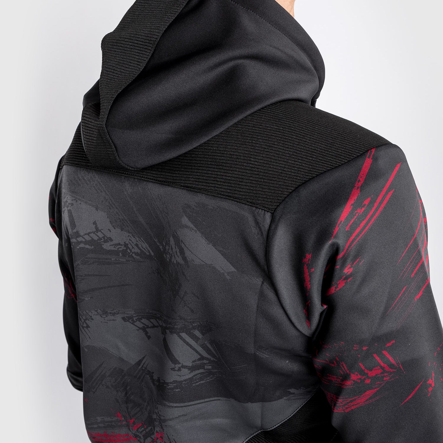 Veste à capuche pour Hommes UFC Venum Authentic Fight Week 2.0 - Noir/Rouge - product-type_Vestes