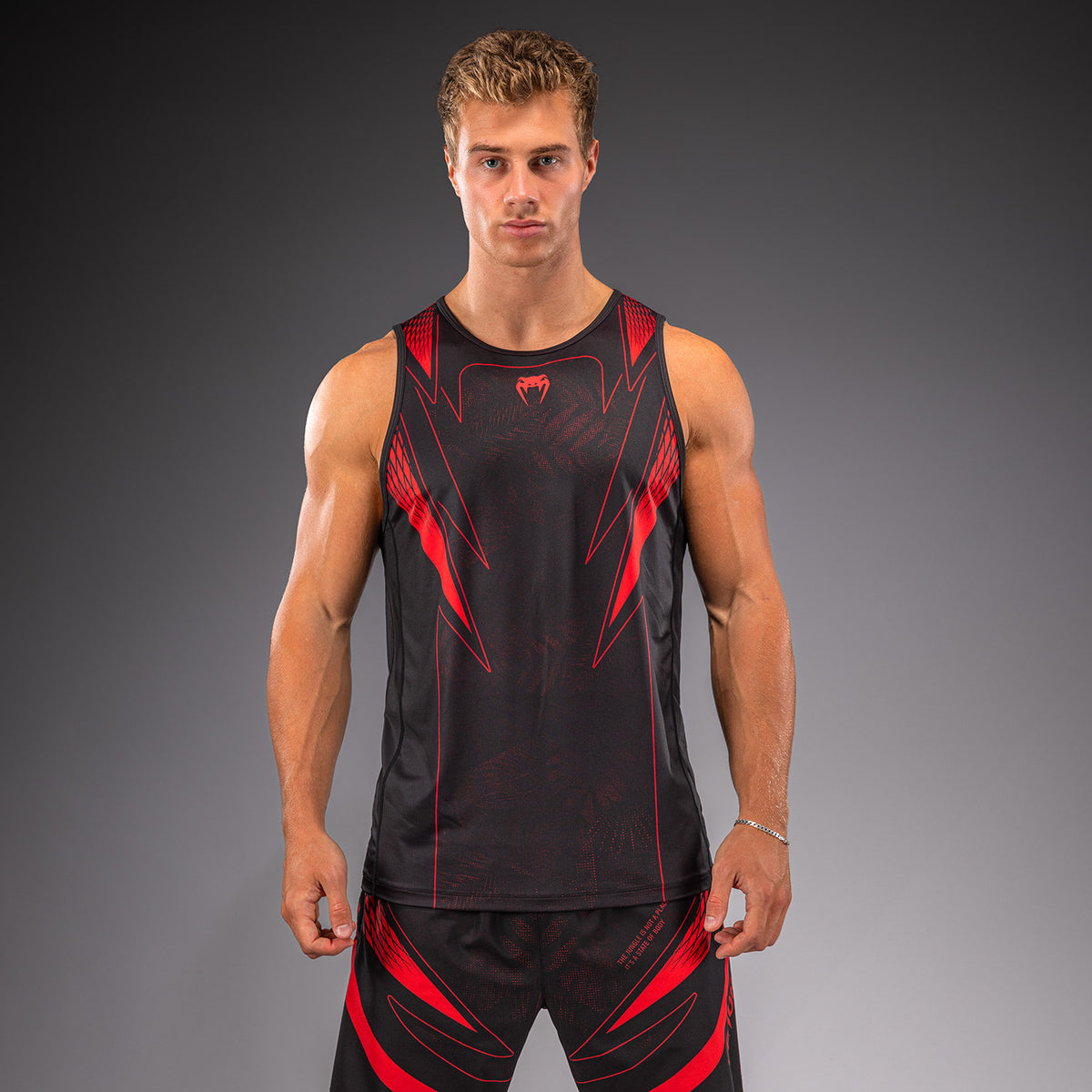 Débardeur Venum Amazonia Reborn - Noir/Rouge
