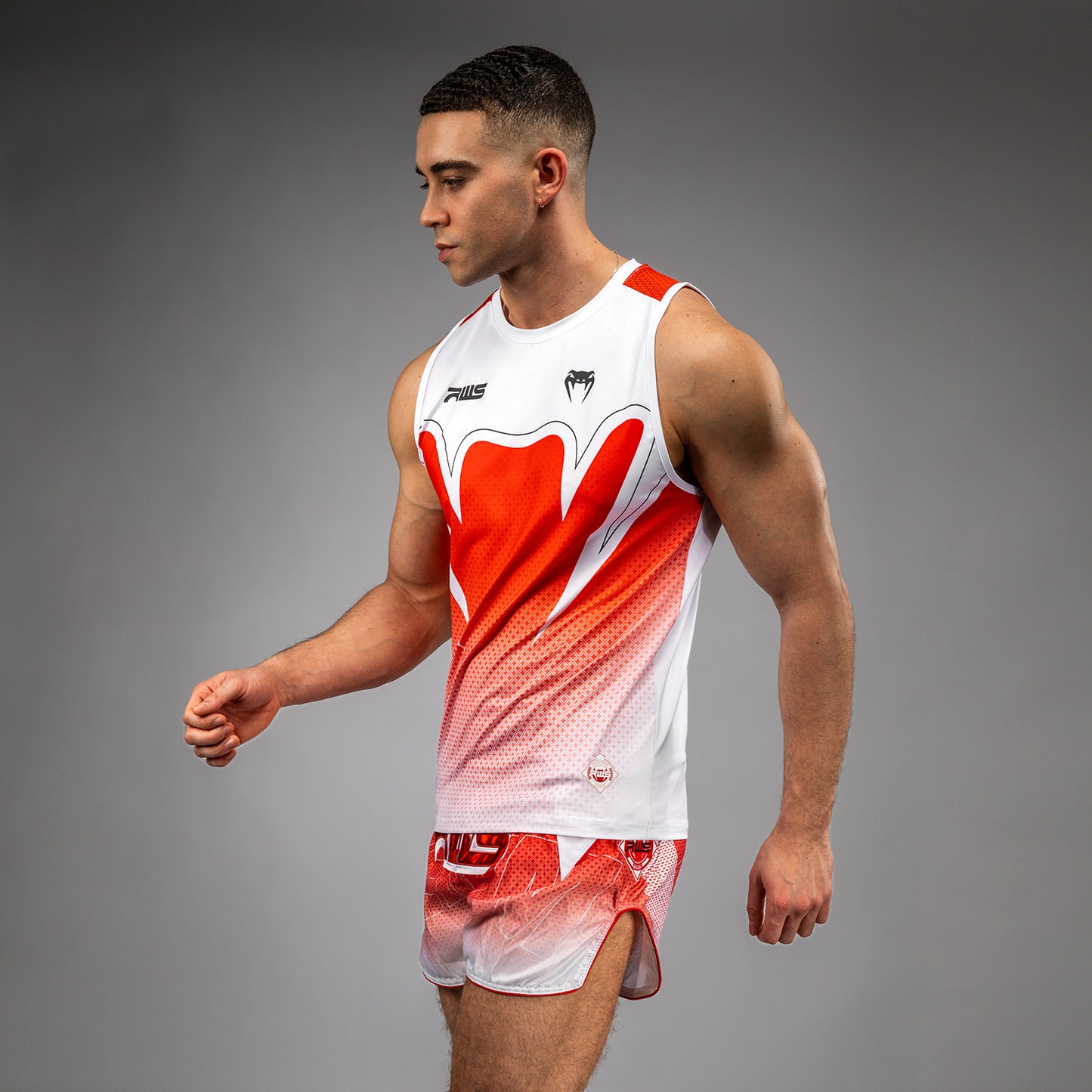 Débardeur Dry-Tech Homme Venum x RWS 2.0 – Blanc/Rouge - product-type_Débardeurs