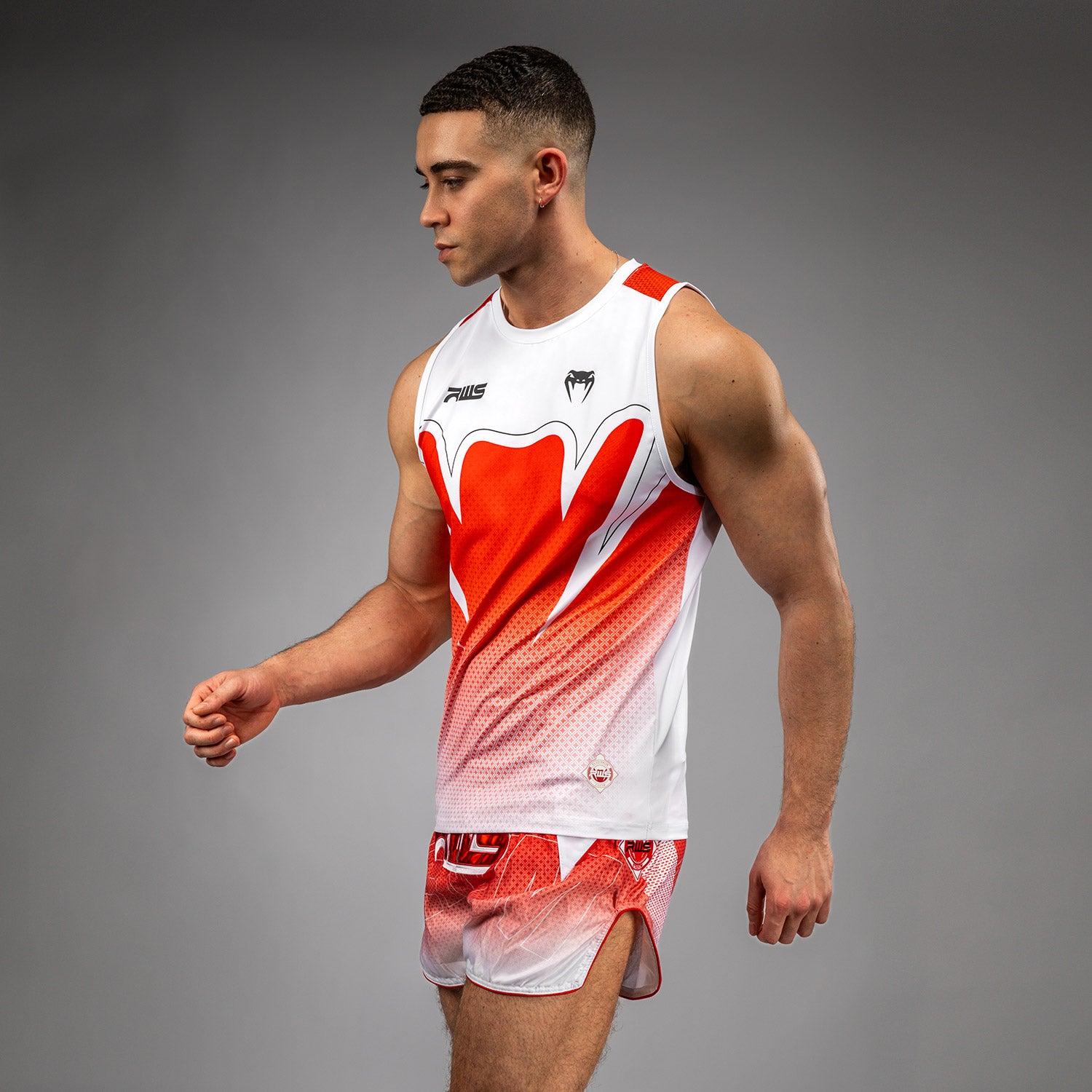 Débardeur Dry-Tech Homme Venum x RWS 2.0 – Blanc/Rouge - product-type_Débardeurs