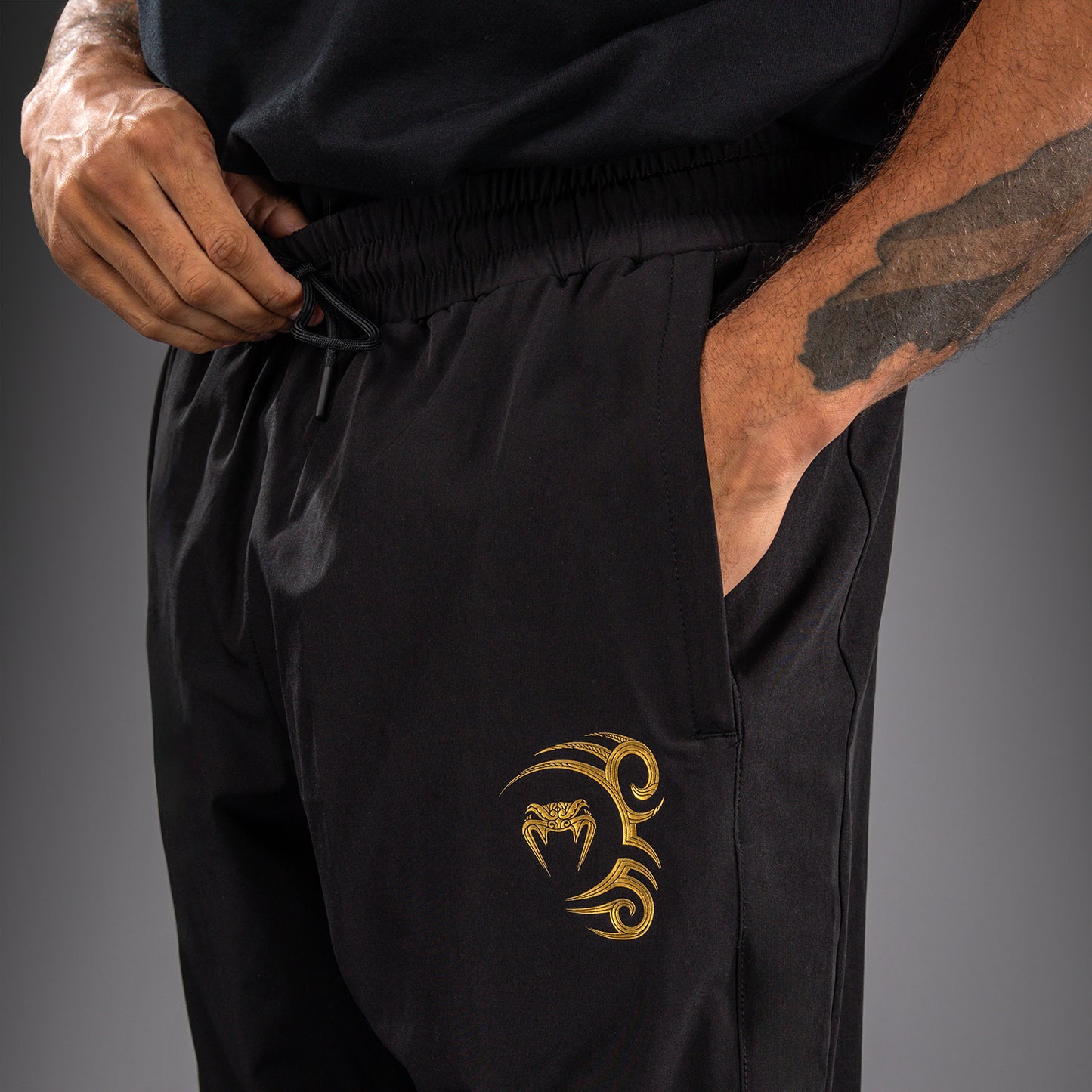 Pantalon de Jogging Venum x Mike Tyson Tiger - Noir/Or