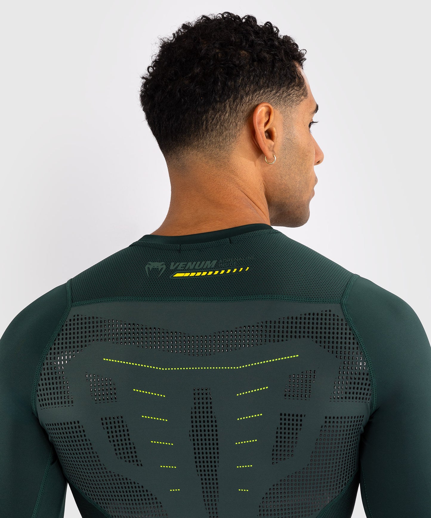 Rashguard Venum Technical 3.0 - Vert Forêt - product-type_T-Shirts de Compression