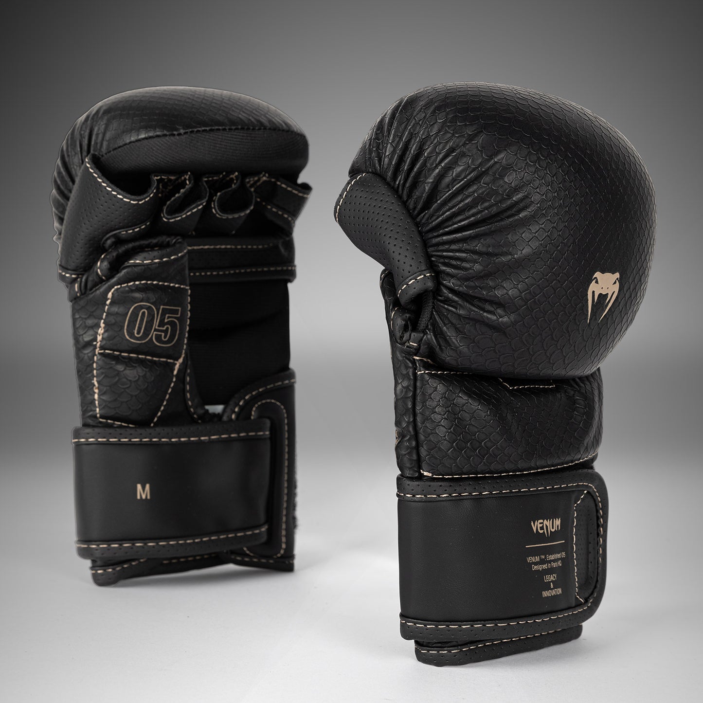 Gants de sparring MMA Venum Impact Evo Scales - Noir - product-type_Gants de Sparring