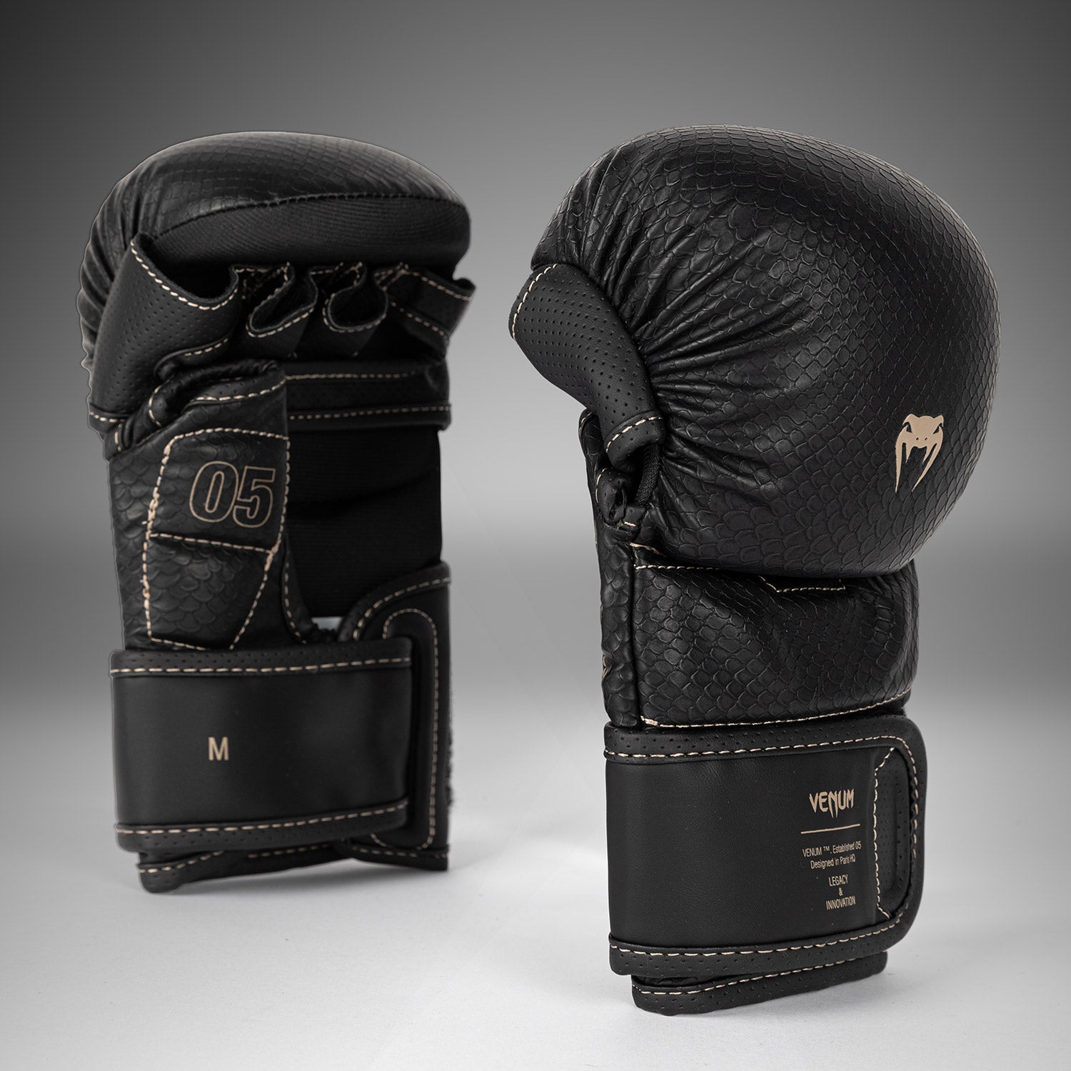 Gants de sparring MMA Venum Impact Evo Scales - Noir - product-type_Gants de Sparring