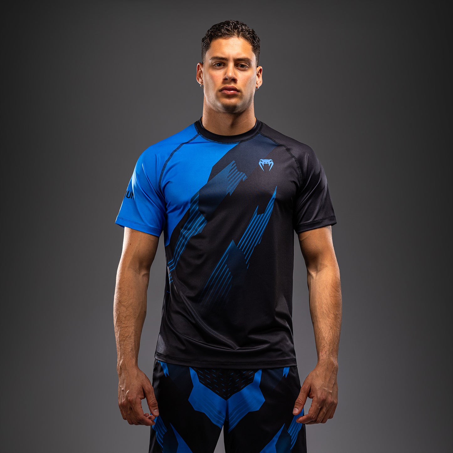 T-shirt Dry Tech Venum No-Gi 6.0 - Noir/Bleu