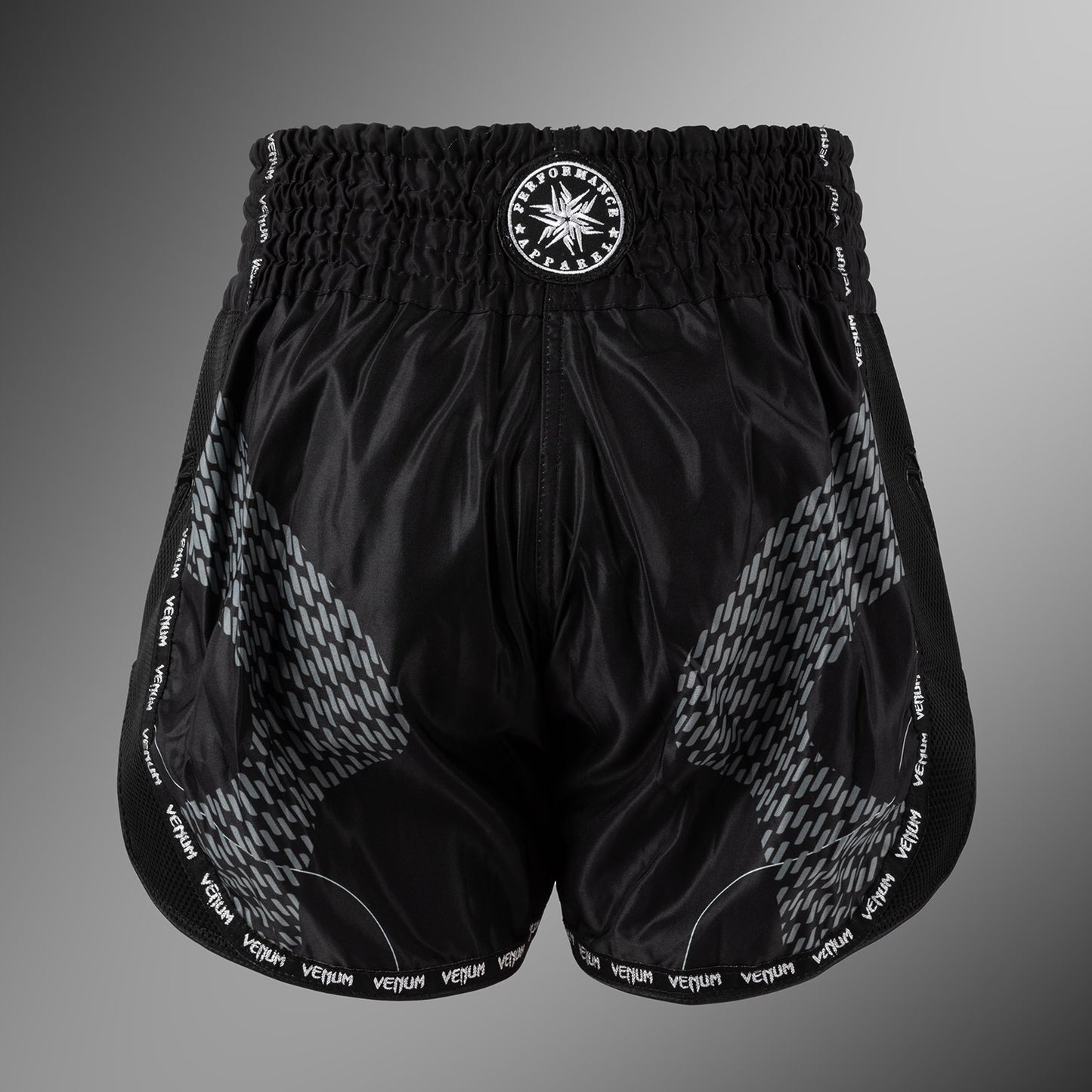 Short de Muay Thai Venum Nexus – Noir/Argent - product-type_Shorts de Muay Thai