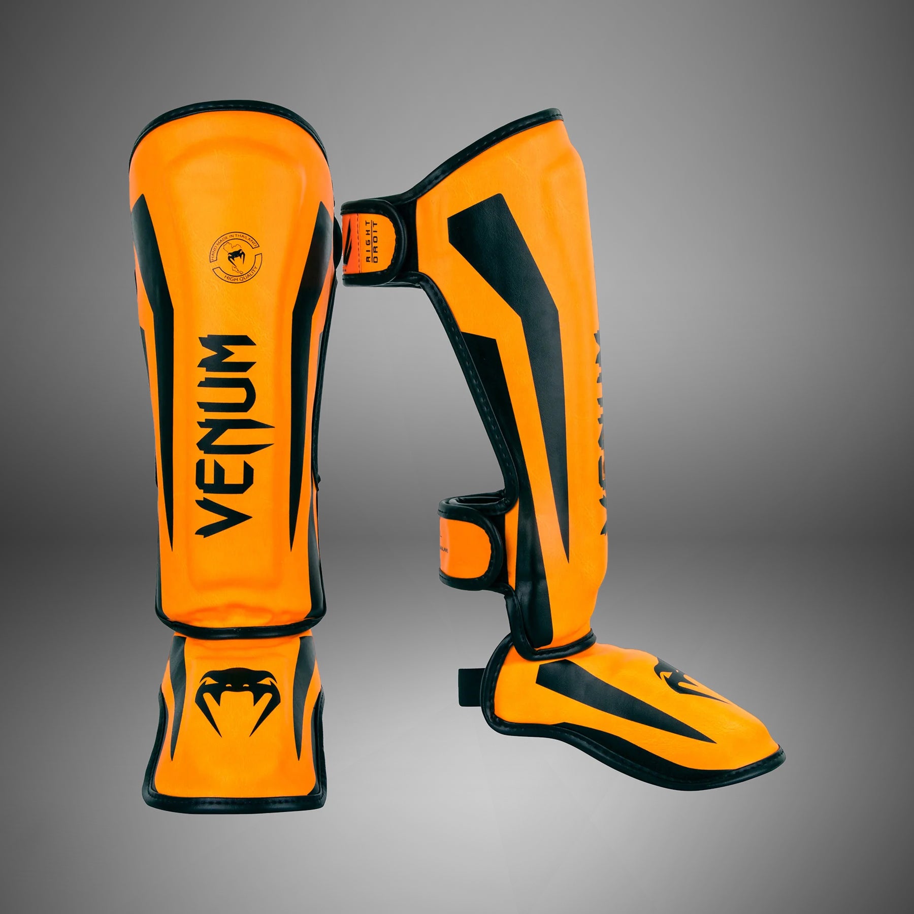 Protège-Tibias enfant Venum Elite – Orange Fluo - product-type_Protège-tibias