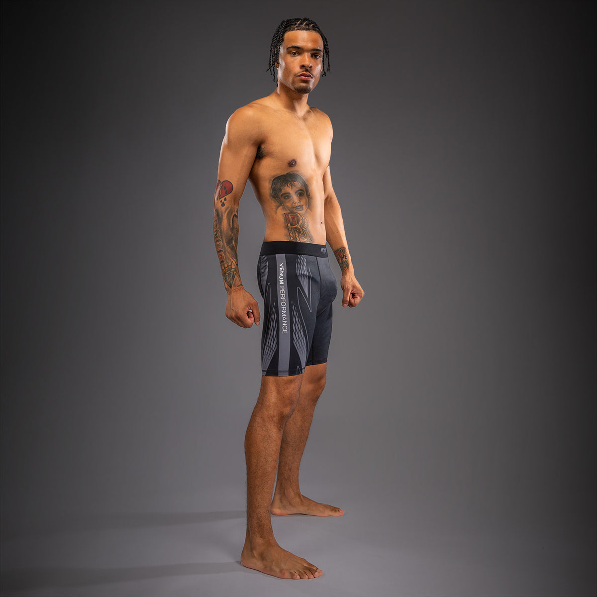 Short de compression Venum Amazonia Reborn - Noir/Gris