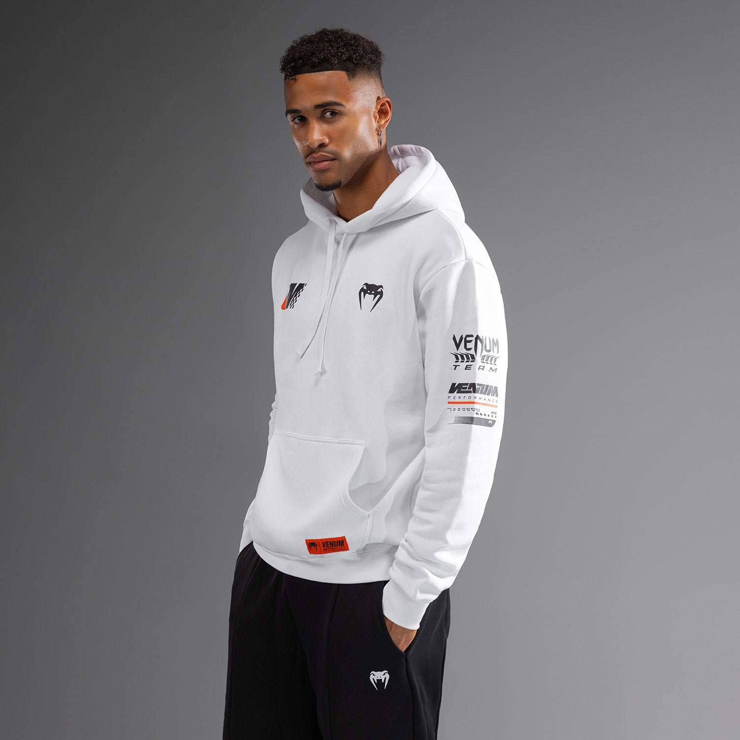 Sweatshirt à Capuche Venum Motorsport - Blanc Neige - product-type_Sweatshirts