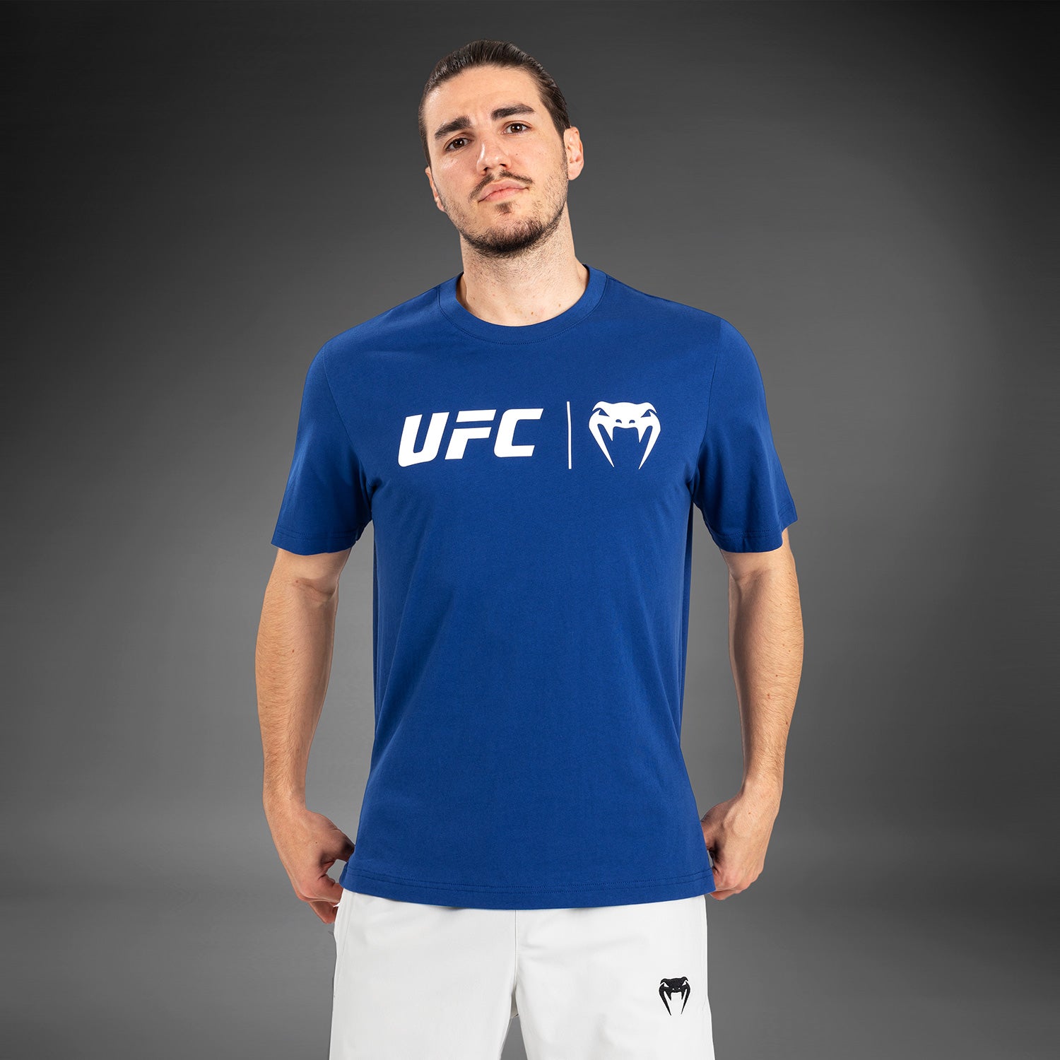 T-Shirt UFC Venum Classic - Bleu marine/blanc - product-type_T-Shirts