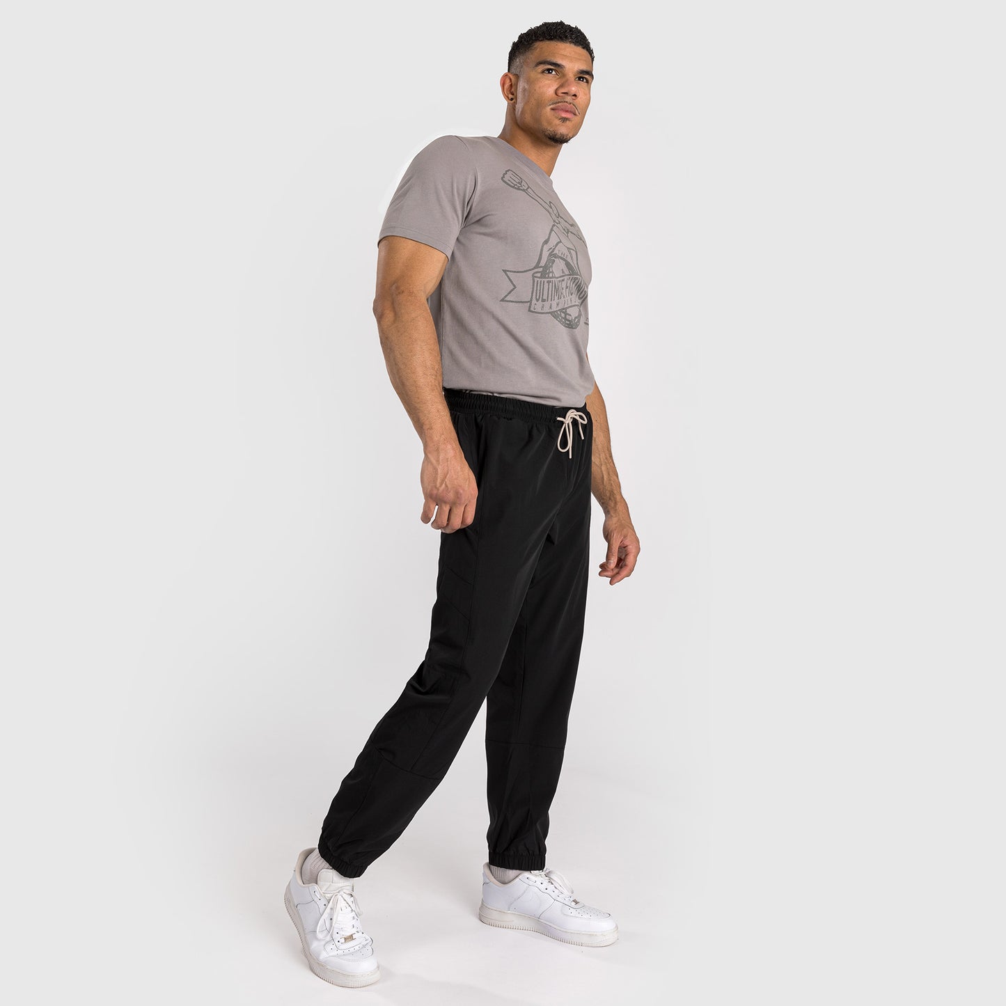Pantalon de survêtement Venum Attack 90 - Noir/Blanc - product-type_Pantalons de jogging