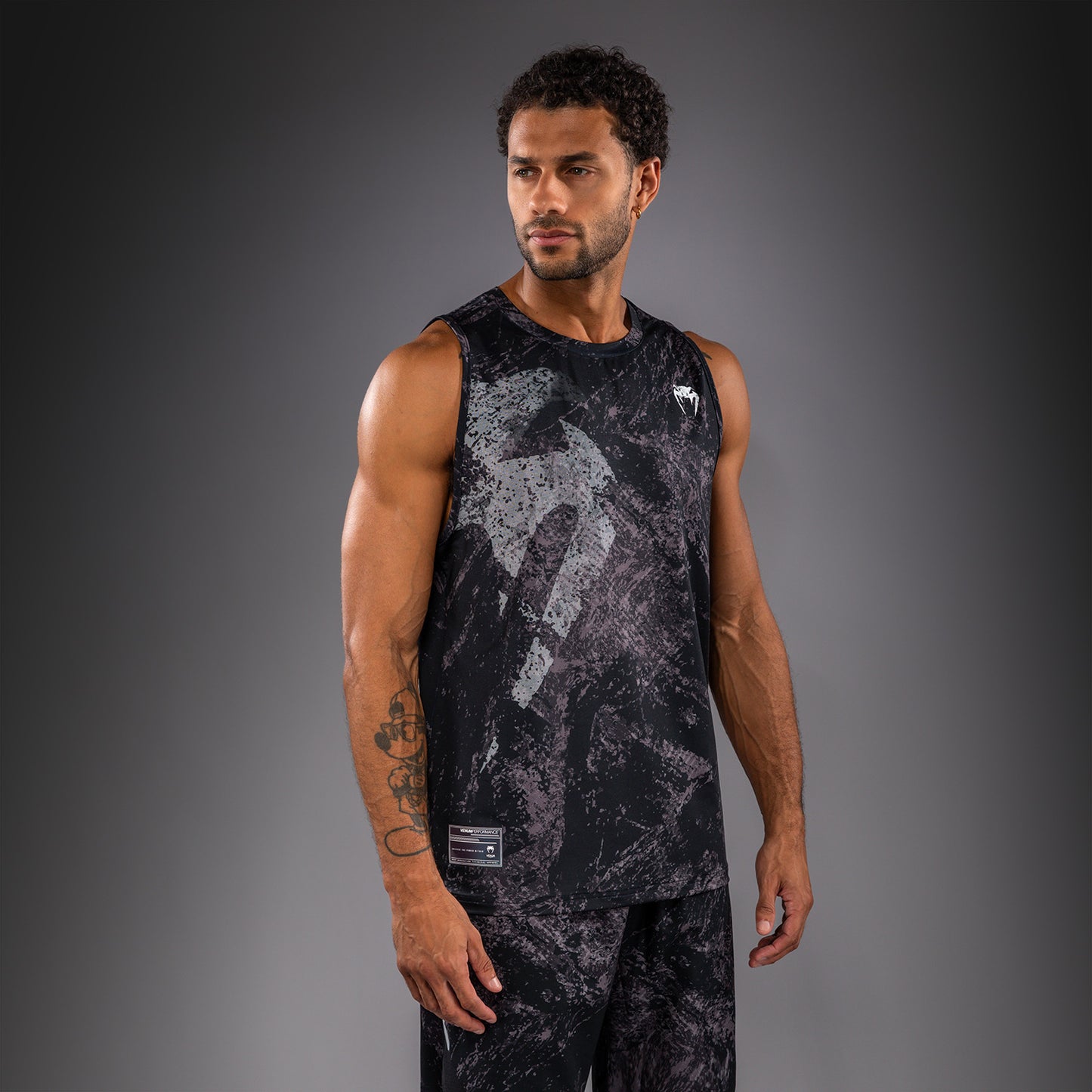 Débardeur Dry Tech Venum Rage & Workout - Noir/Gris