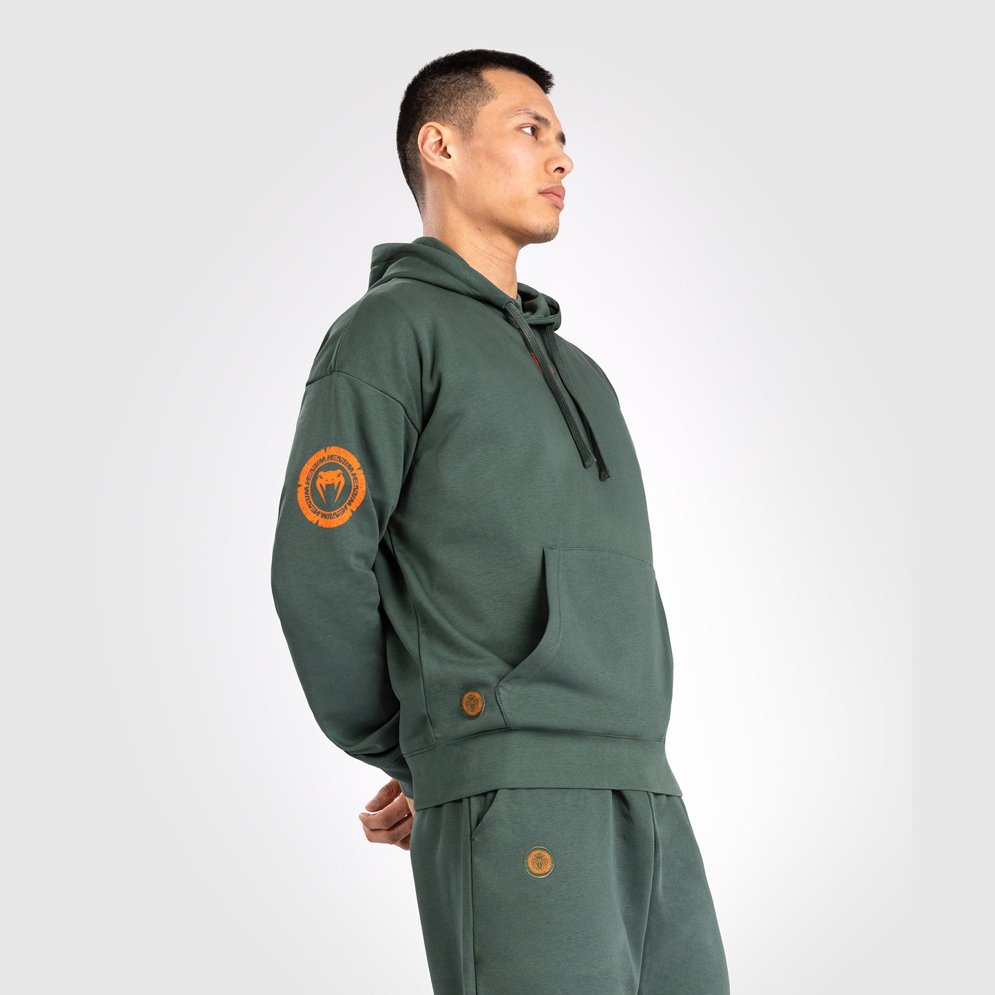 Sweatshirt À Capuche Pour Hommes Venum Vortex XL Lite - Kaki - product-type_Sweatshirts