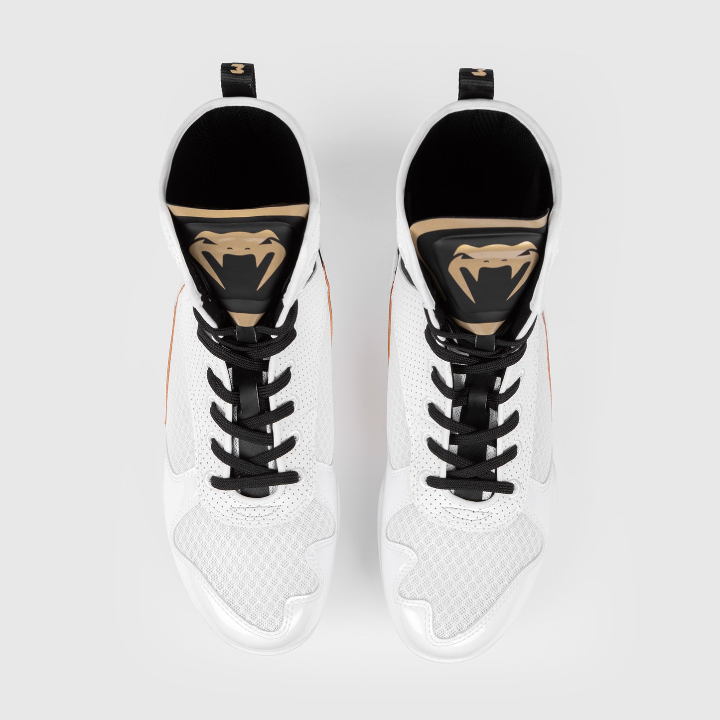 Chaussure de Boxe Venum Elite - Blanc/Noir/Or - product-type_Chaussures de boxe