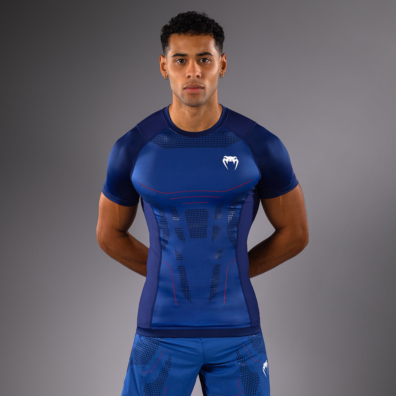 Rashguard Venum Technical 3.0 - Bleu Nuit - product-type_T-Shirts de Compression