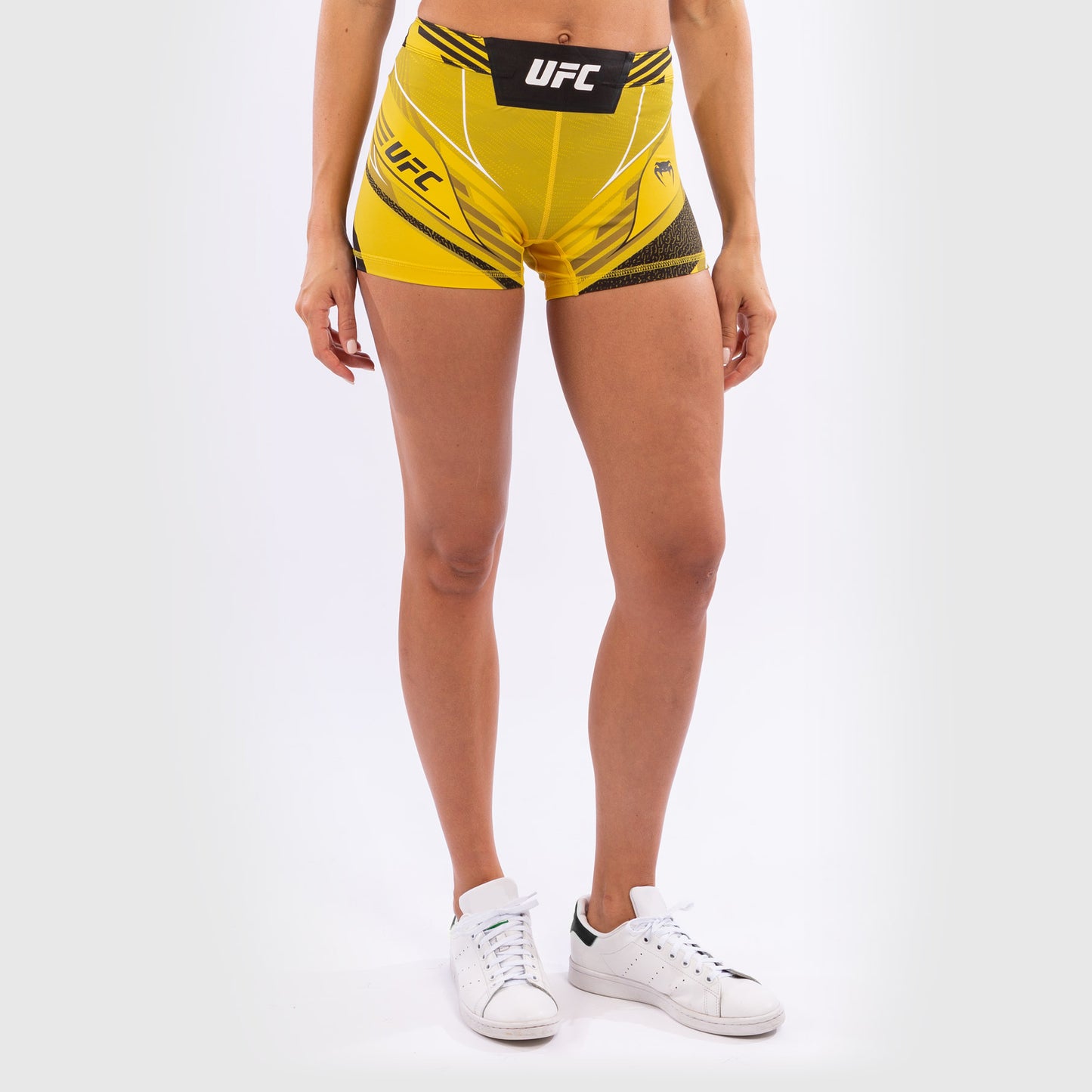 Short de compression pour Femmes UFC Venum Authentic Fight Night - Coupe Courte - Jaune - product-type_Shorts de compression