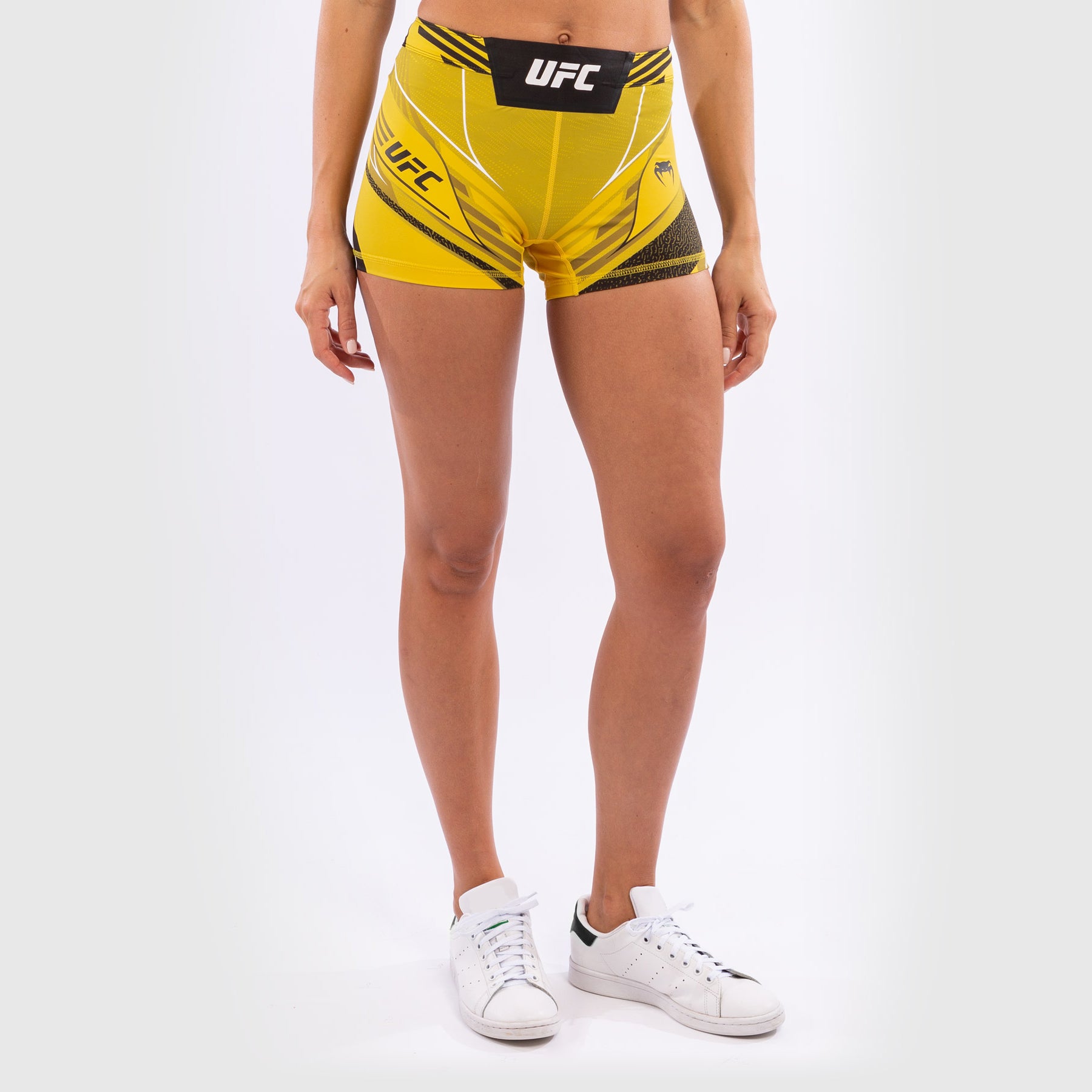 Short de compression pour Femmes UFC Venum Authentic Fight Night - Coupe Courte - Jaune - product-type_Shorts de compression