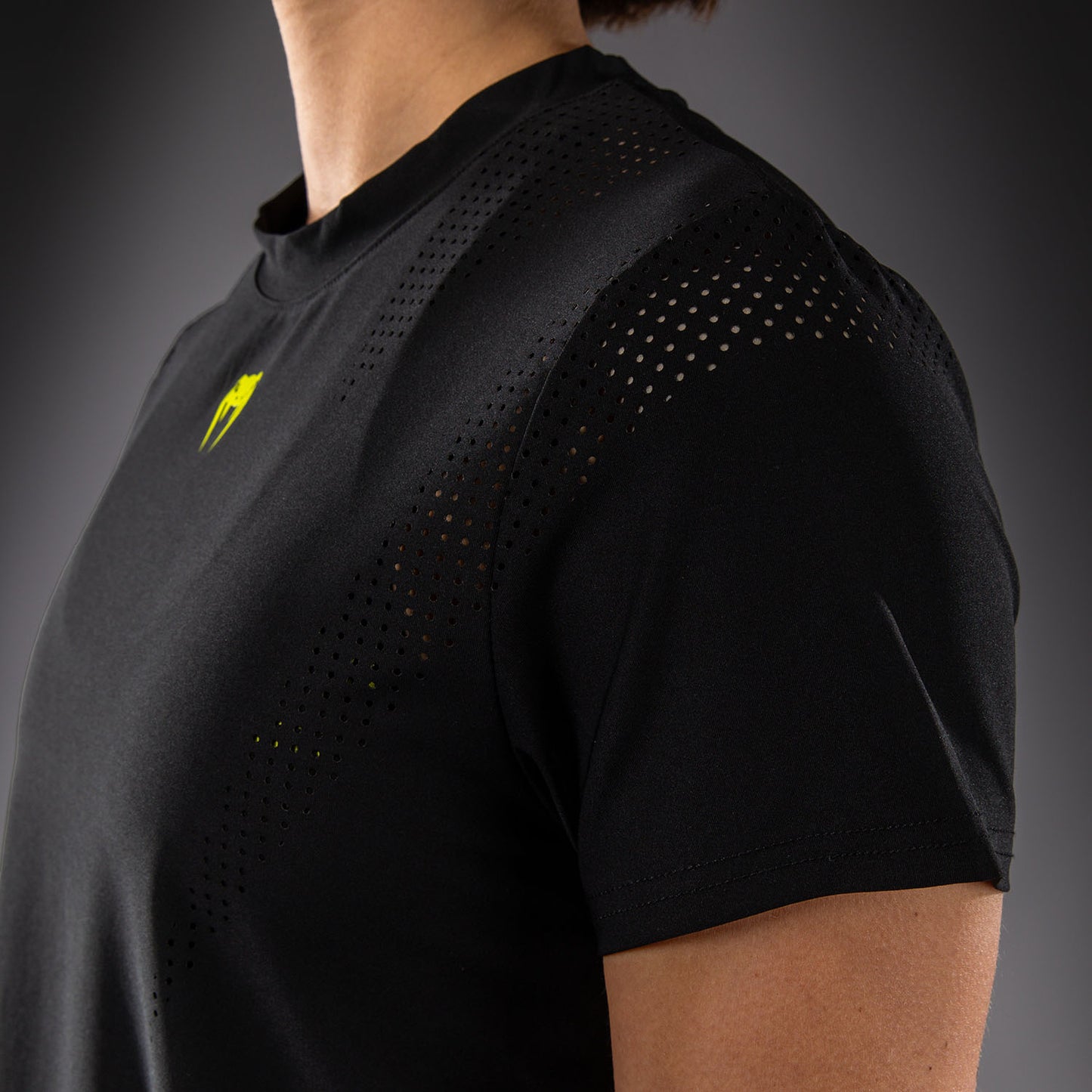 T-shirt Dry Tech Pour Femme Venum Lazer - Noir/Jaune - product-type_T-Shirts Dry Tech