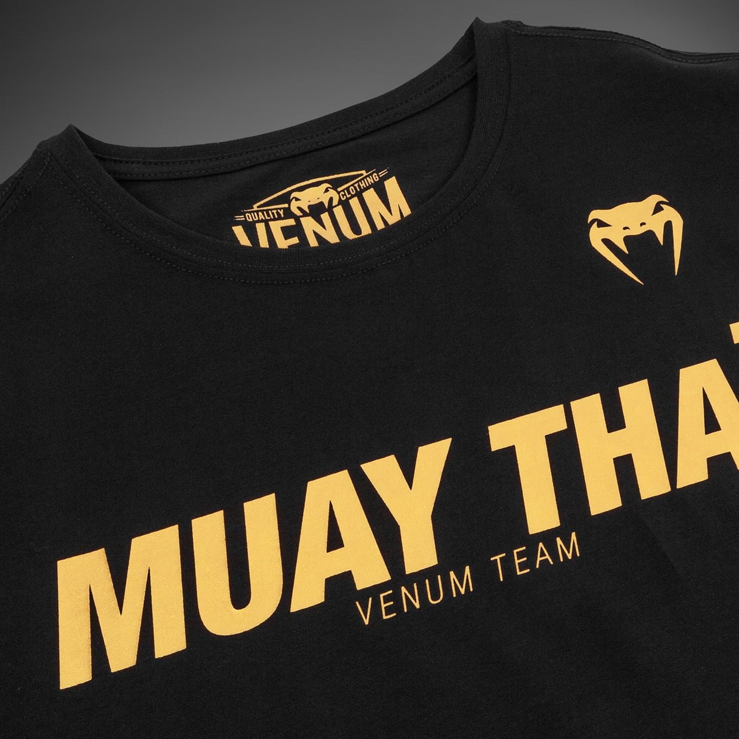 T-shirt Venum Muay Thai VT – Noir/Or - product-type_T-Shirts