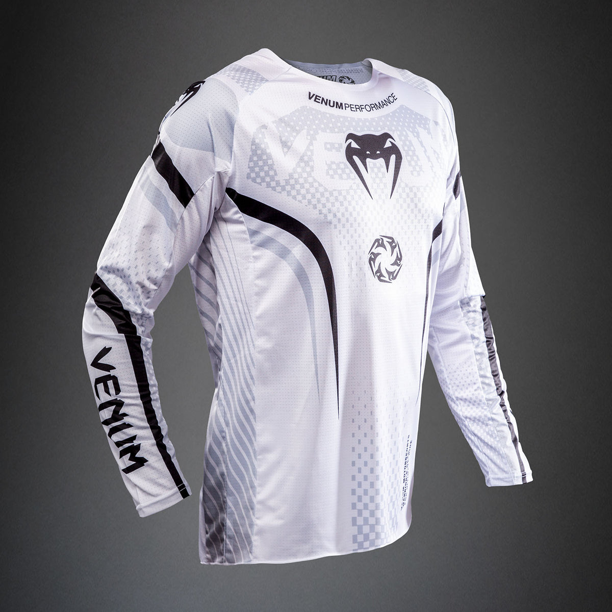 Maillot de Motorsports Venum MX Challenger - Blanc
