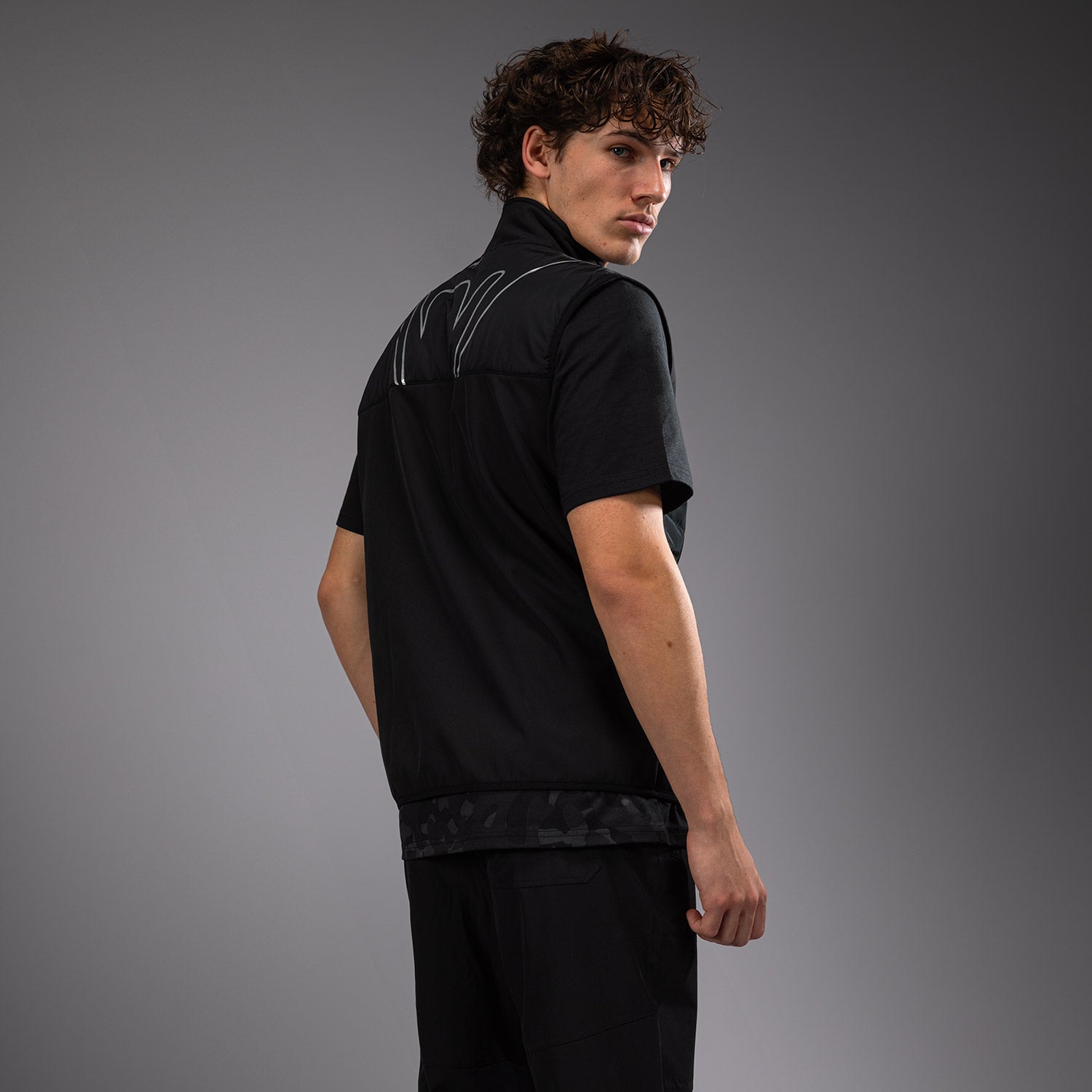 Veste déperlante à manches courtes Venum Paddock - Noir - product-type_Vestes