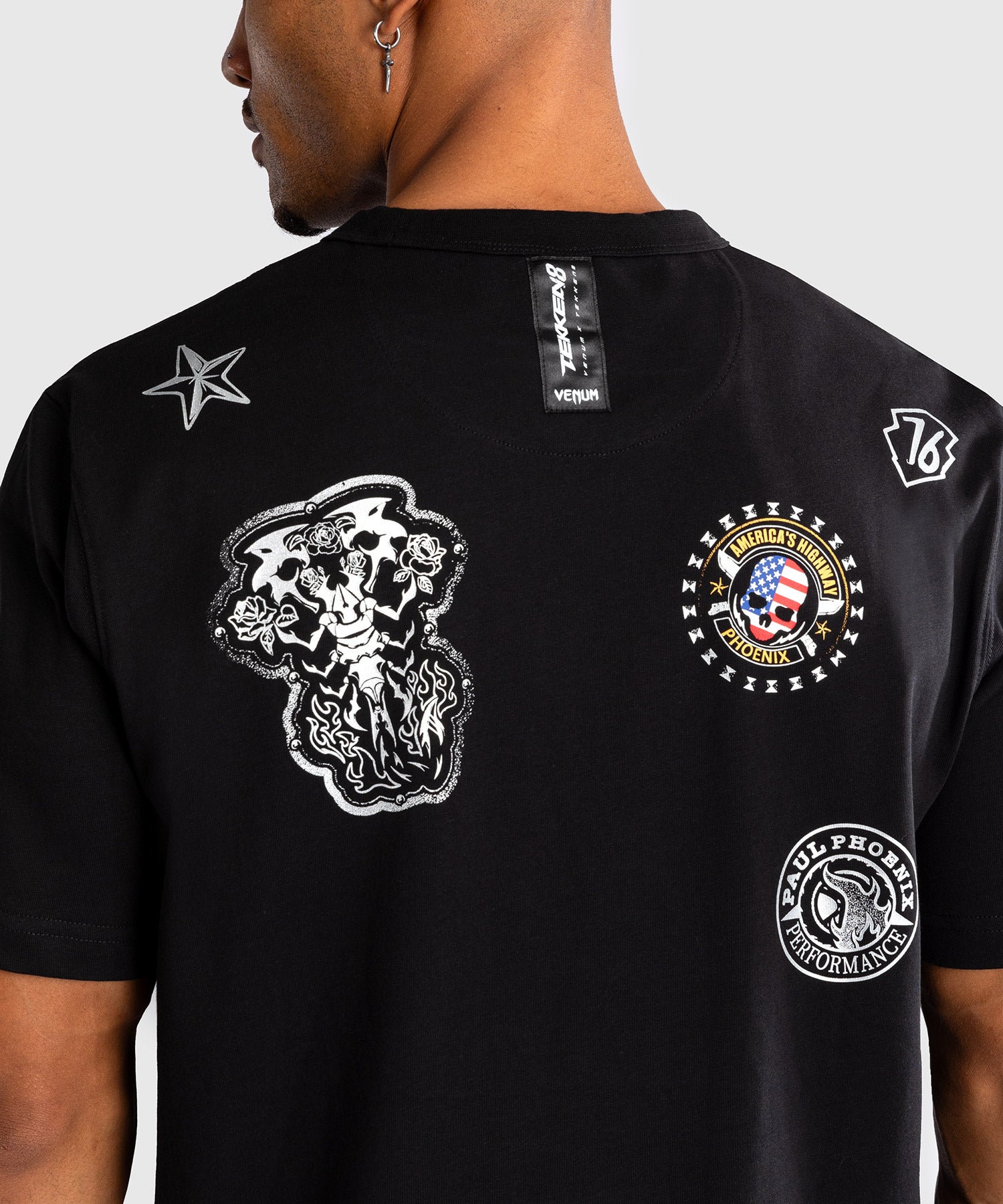 T-Shirt Venum x TEKKEN 8 - Paul Phoenix - Black - product-type_T-Shirts