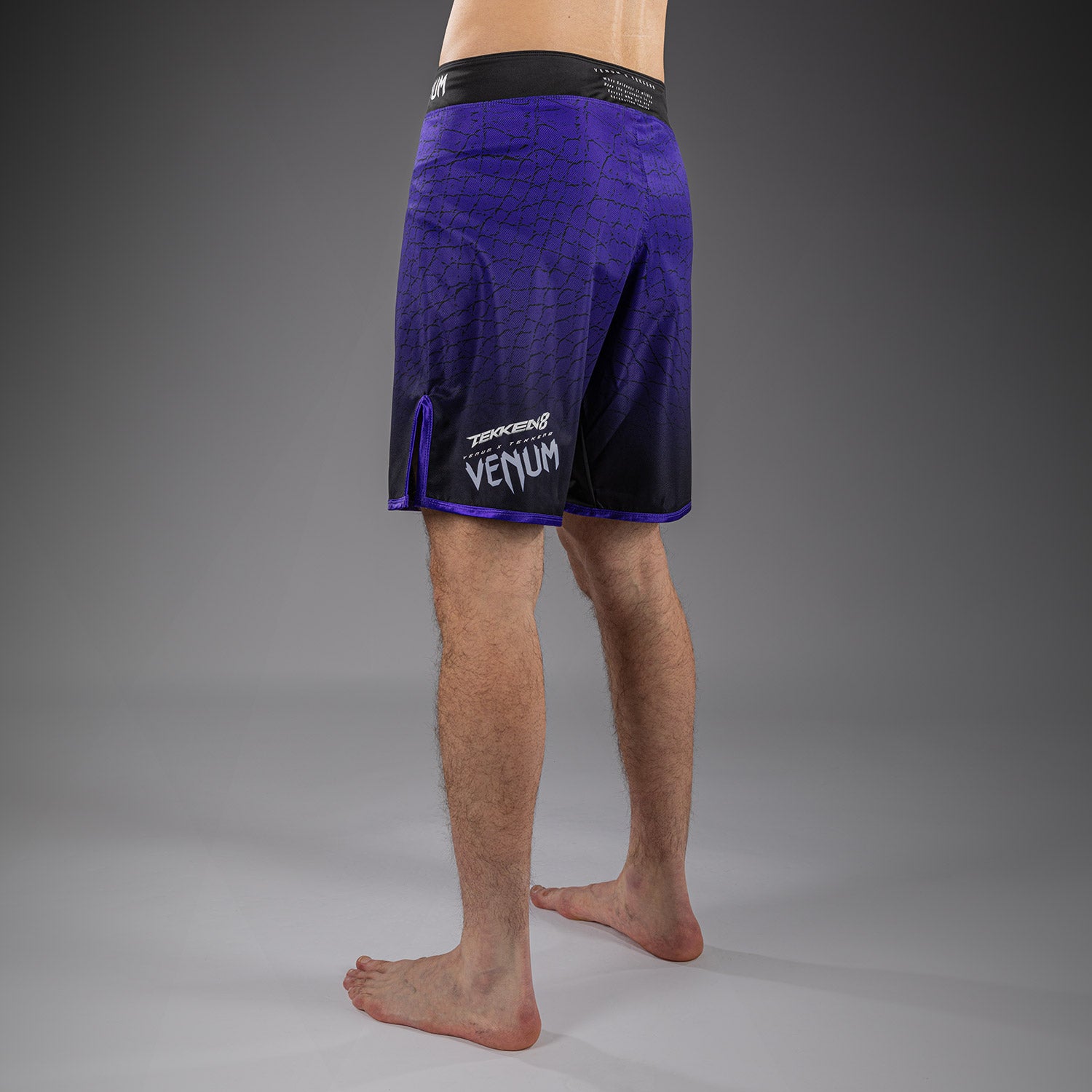 Short de Combat Kazuya Venum x TEKKEN 8 - Noir/Violet - product-type_Shorts de MMA