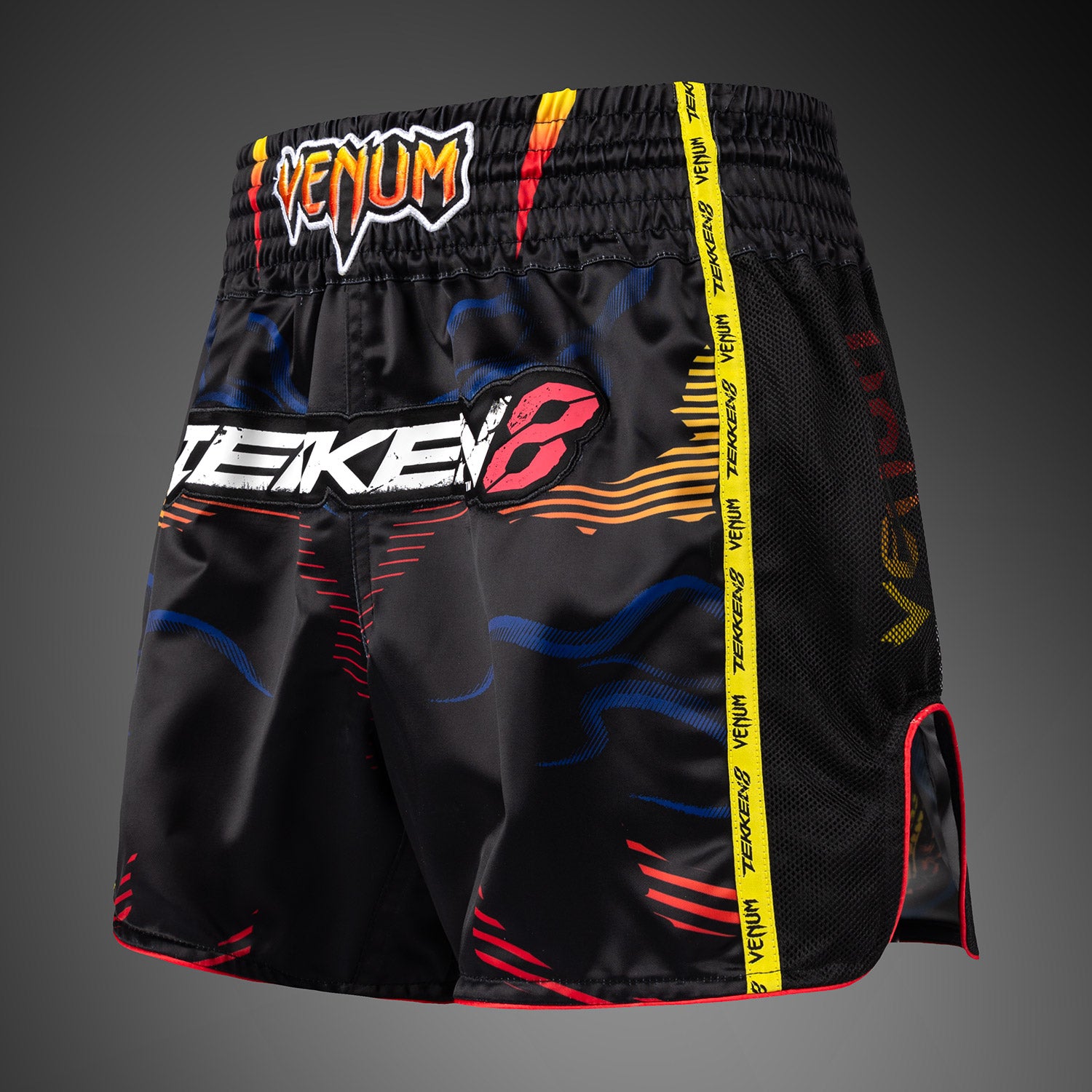 Short de Muay Thaï Yoshimitsu Venum x TEKKEN 8 - Noir/Orange - product-type_Shorts de Muay Thai