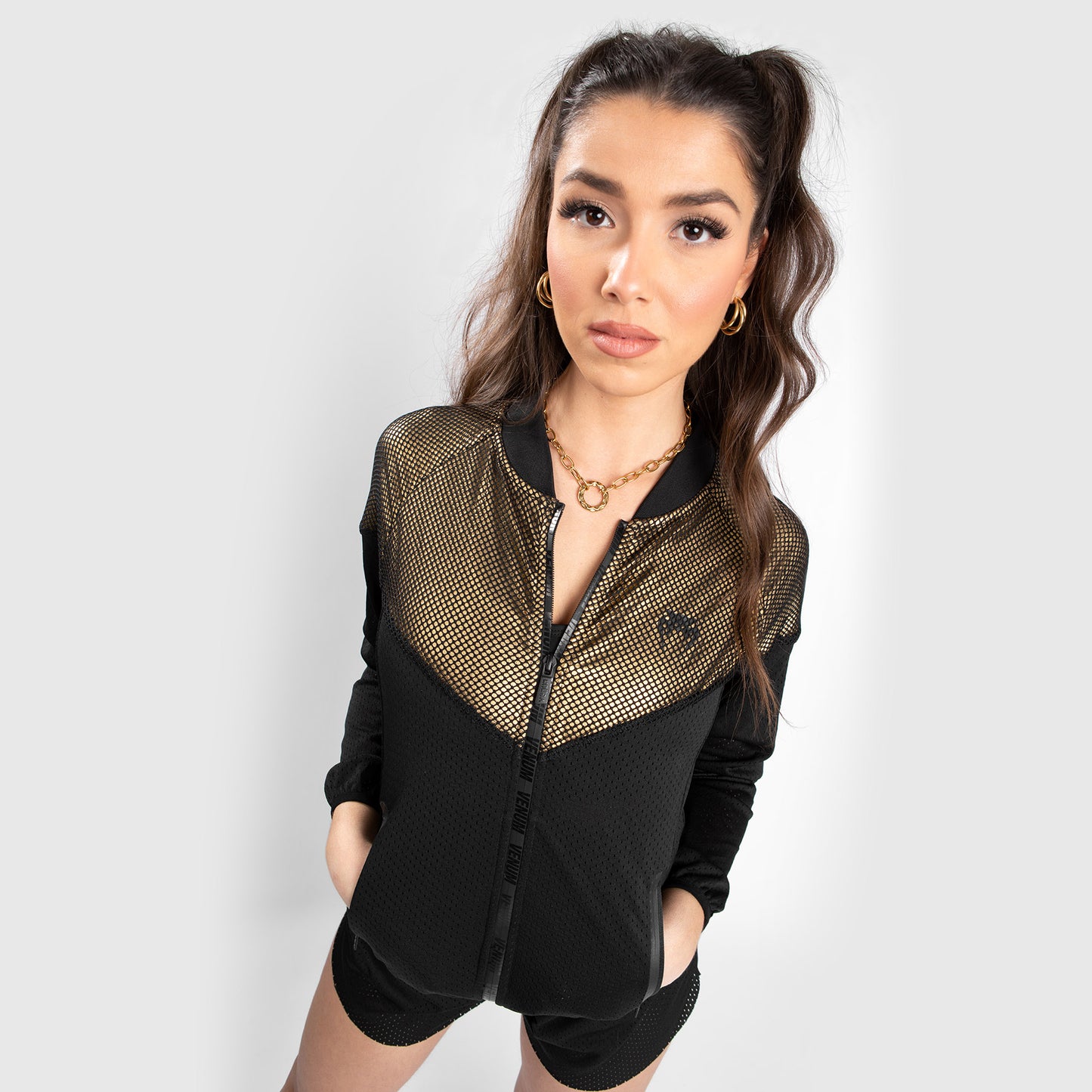 Veste Mesh Venum Lightning - Pour Femme - Noir/Or - product-type_Vestes