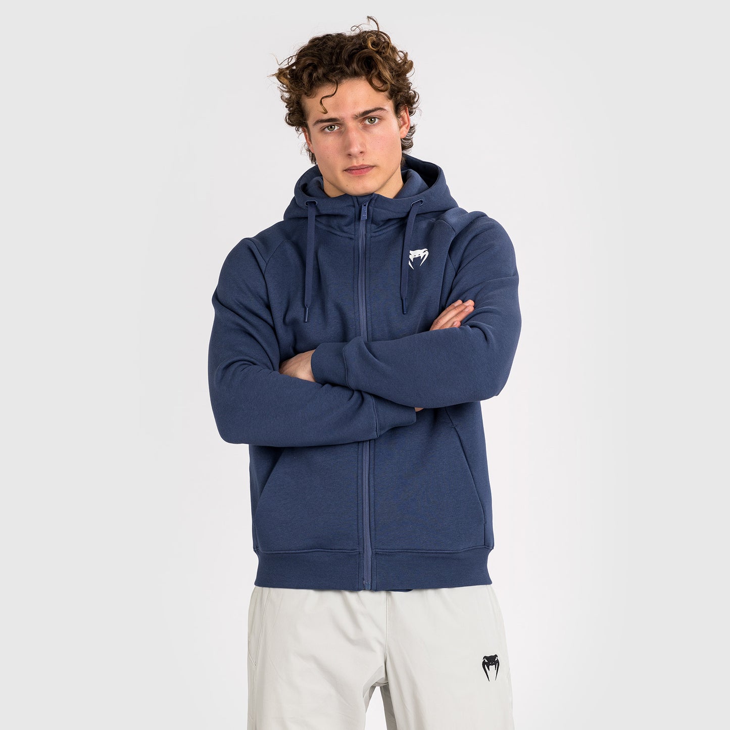 Sweatshirt Zippé à Capuche Venum Strikeland - Bleu marine - product-type_Vestes