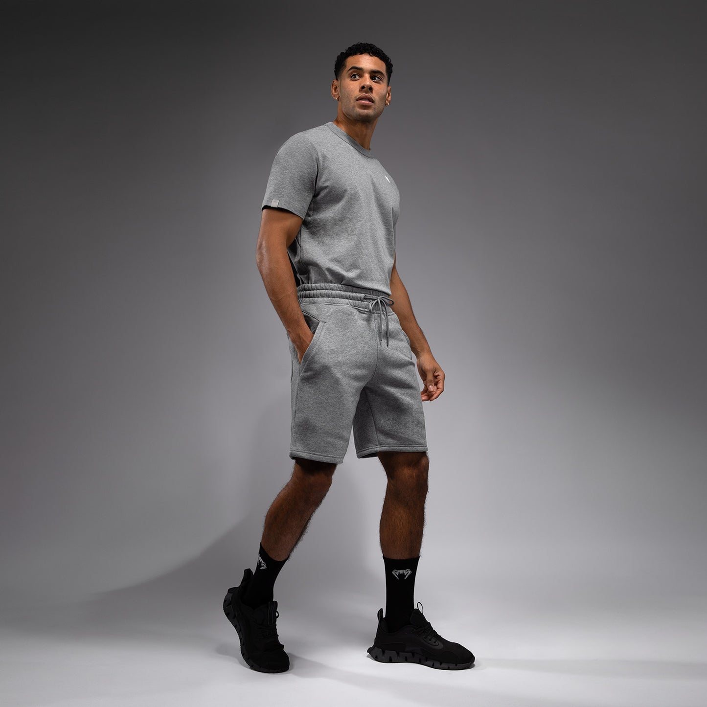 Shorts en Coton Venum Silent Power - Cloudy Grey - product-type_Shorts en Coton