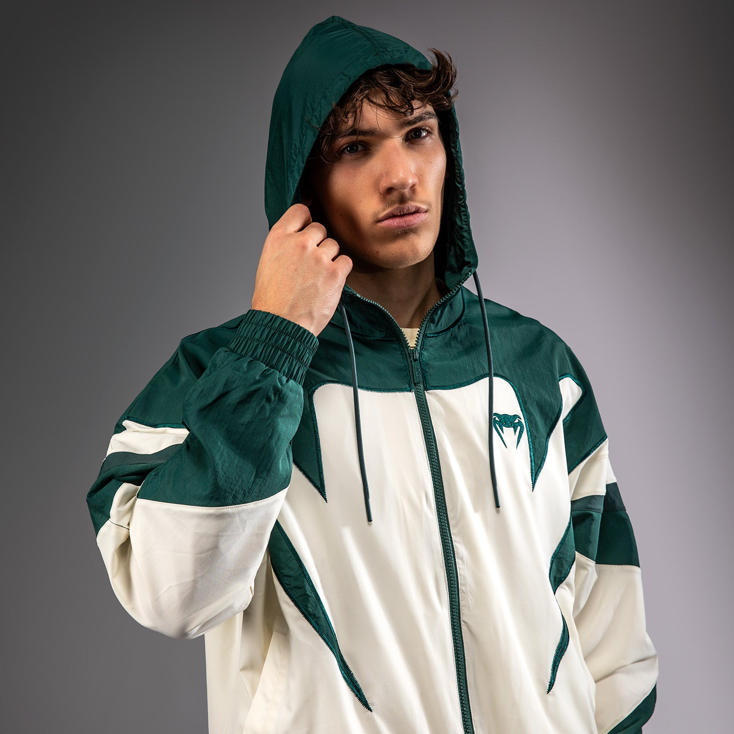 Veste de survêtement Venum Attack 90 - Vert forêt/Glace - product-type_Vestes
