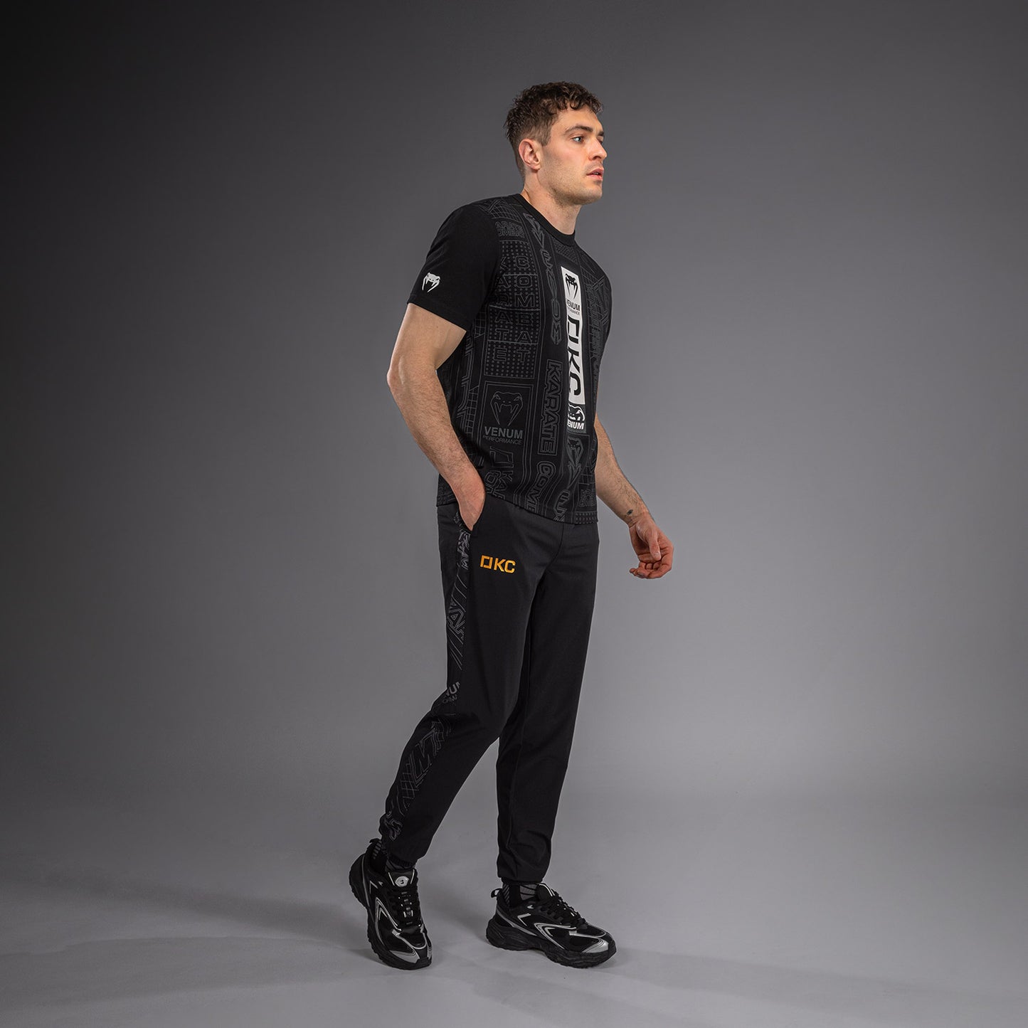 T-shirt Karate Combat by Venum – Noir/Gris - product-type_T-Shirts