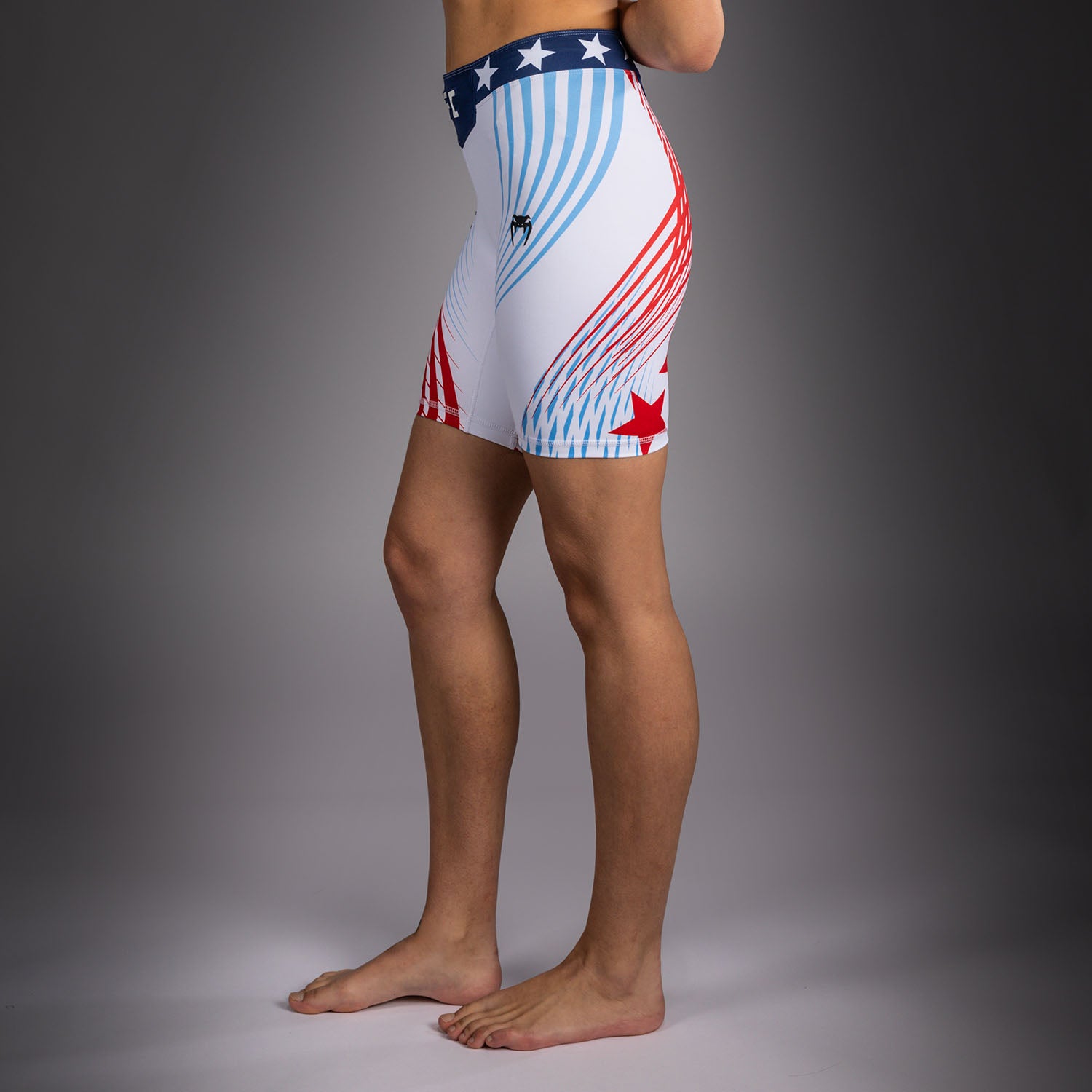 Official UFC Freedom 250 by Venum Authentic Short Vale Tudo coupe longue pour femme - Blanc - product-type_Shorts de compression