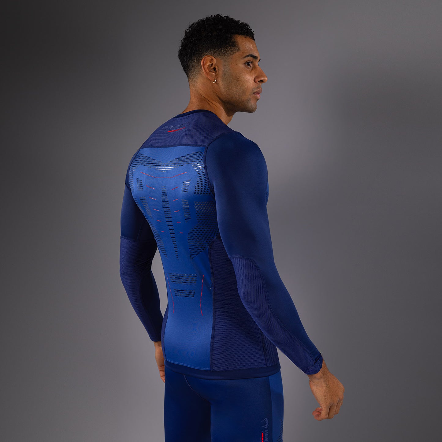 Rashguard Venum Technical 3.0 - Bleu Nuit - product-type_T-Shirts de Compression