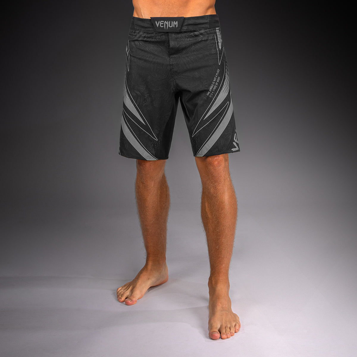 Short de MMA Venum Amazonia Reborn - Noir/Gris