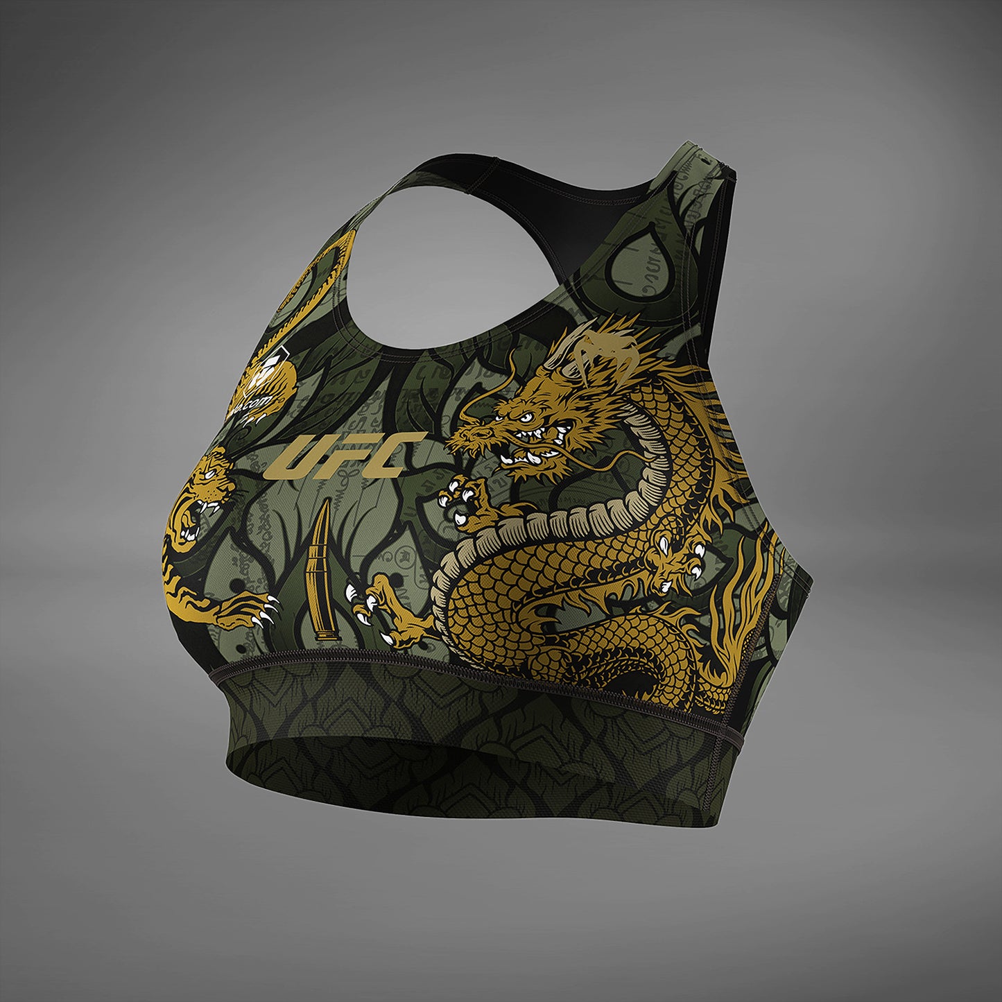 Brassière de Sport pour Femmes UFC Unrivaled by Venum Valentina Shevchenko - Vert - product-type_Brassières de sport