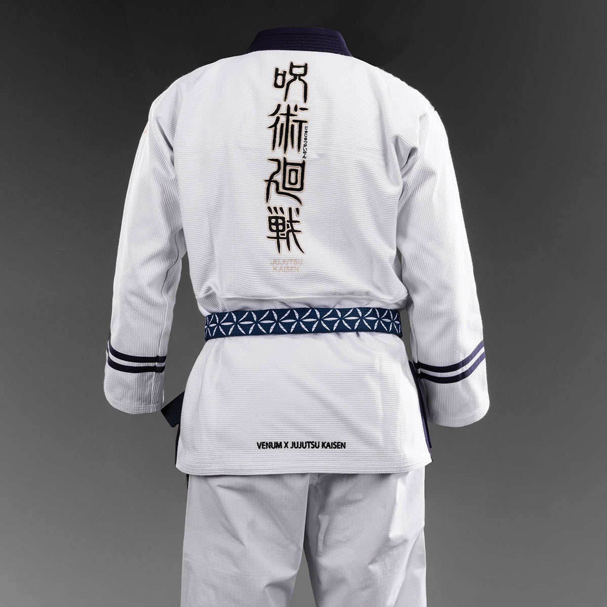 Kimono de JJB Sukuna Jujutsu Kaisen x Venum – Blanc/Bleu