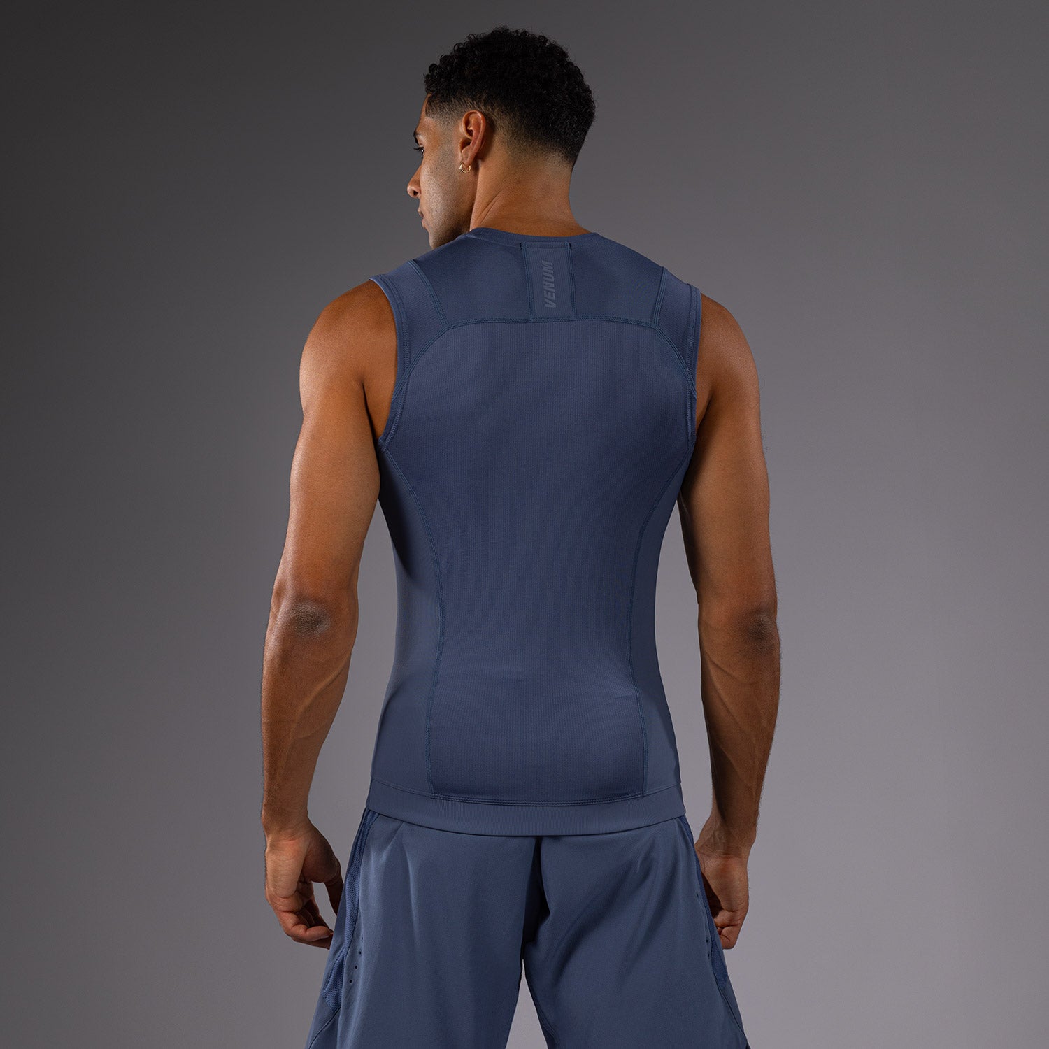 Rashguard sans Manches Venum G-Fit Air pour Hommes - Bleu Brumeux - product-type_T-Shirts de Compression