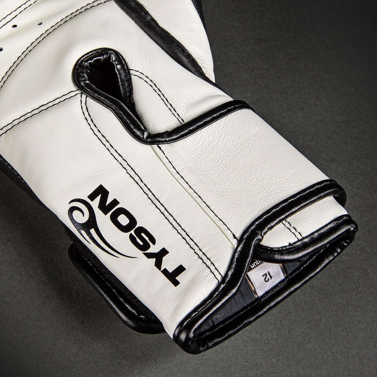 Gants de Boxe Pro Venum Giant 2.0 Mike Tyson - Noir Profond/Blanc Optique